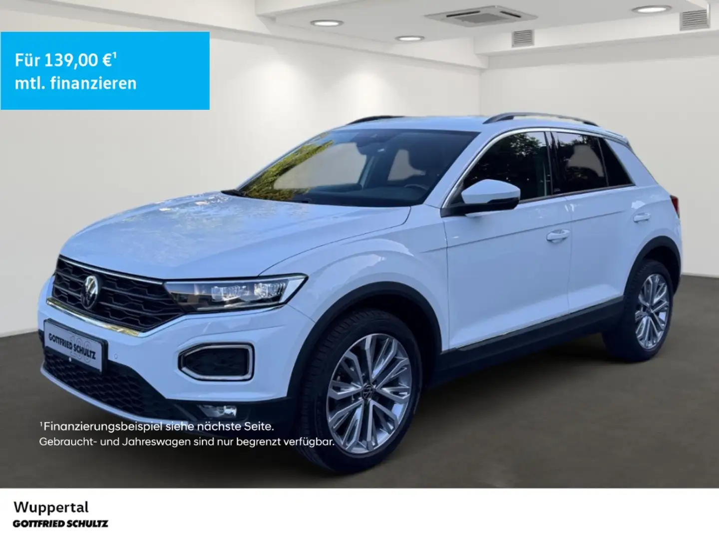 Volkswagen T-Roc 1.0 TSI Active NAVI KAM ACC LED SHZ PDC LM Weiß - 1