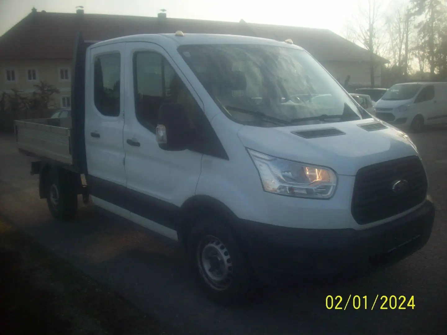 Ford Transit Pritsche 2,2 TDCi L2H1 DK 310 Ambiente Blanc - 2