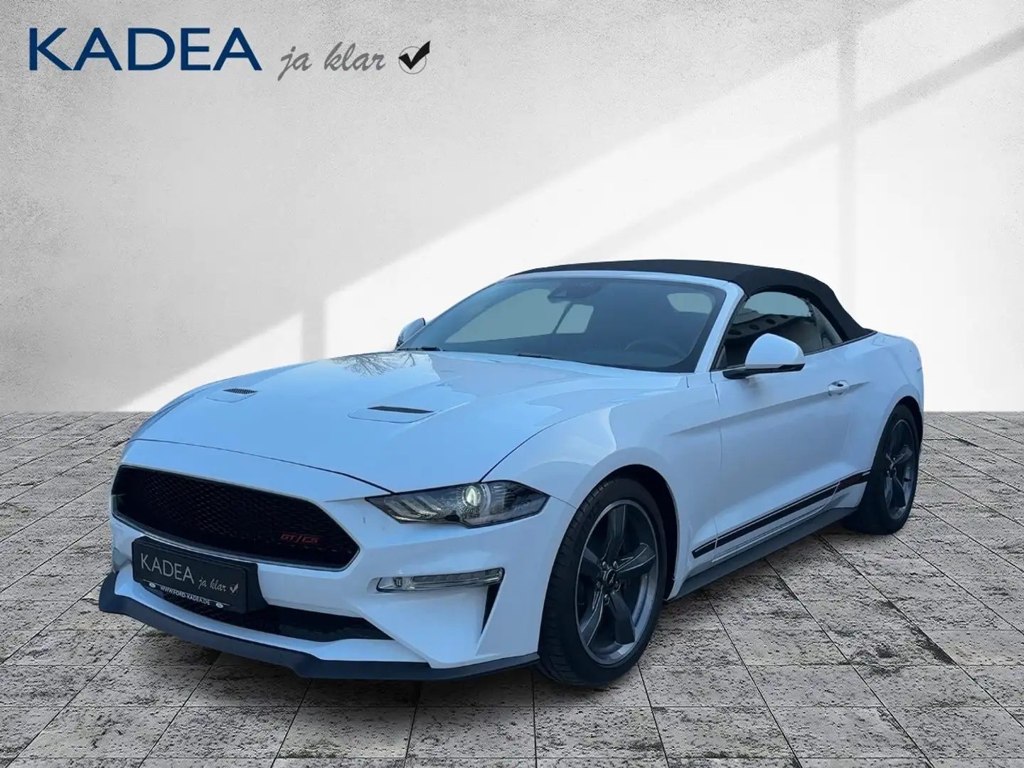 Ford Mustang GT Convertible V8 *CALIFORNIA-EDITION* Weiß - 1