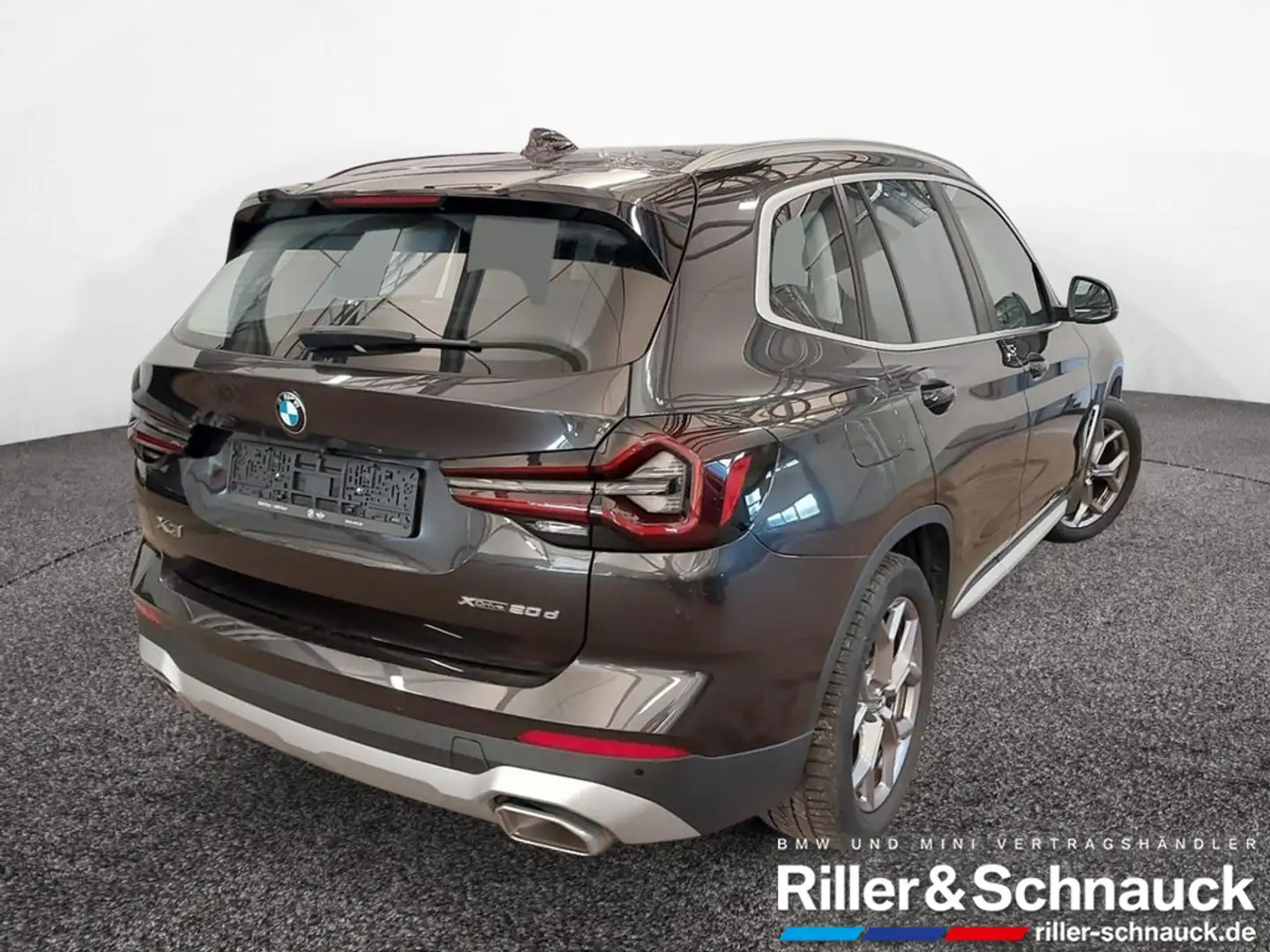 BMW X3 xDrive20d ACC+KAM+LED+NAVI+SHZG Grau - 2