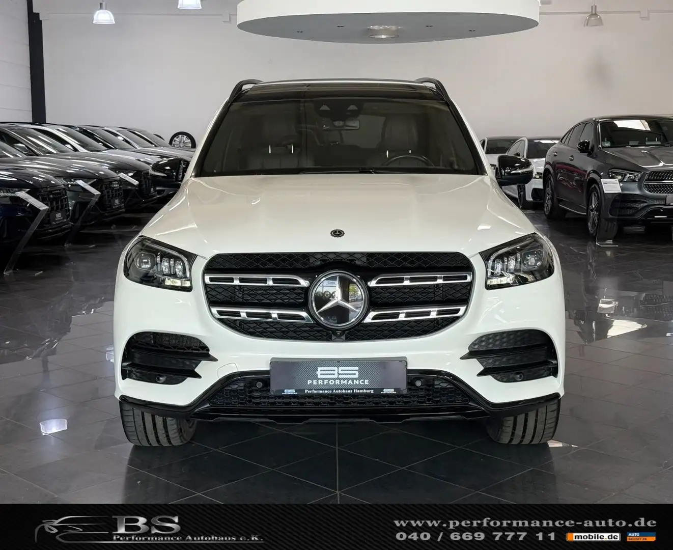 Mercedes-Benz GLS 400 d 4.M |AMG|DESIGNO|NIGHT|ACC|PANO|MASSAGE Weiß - 2