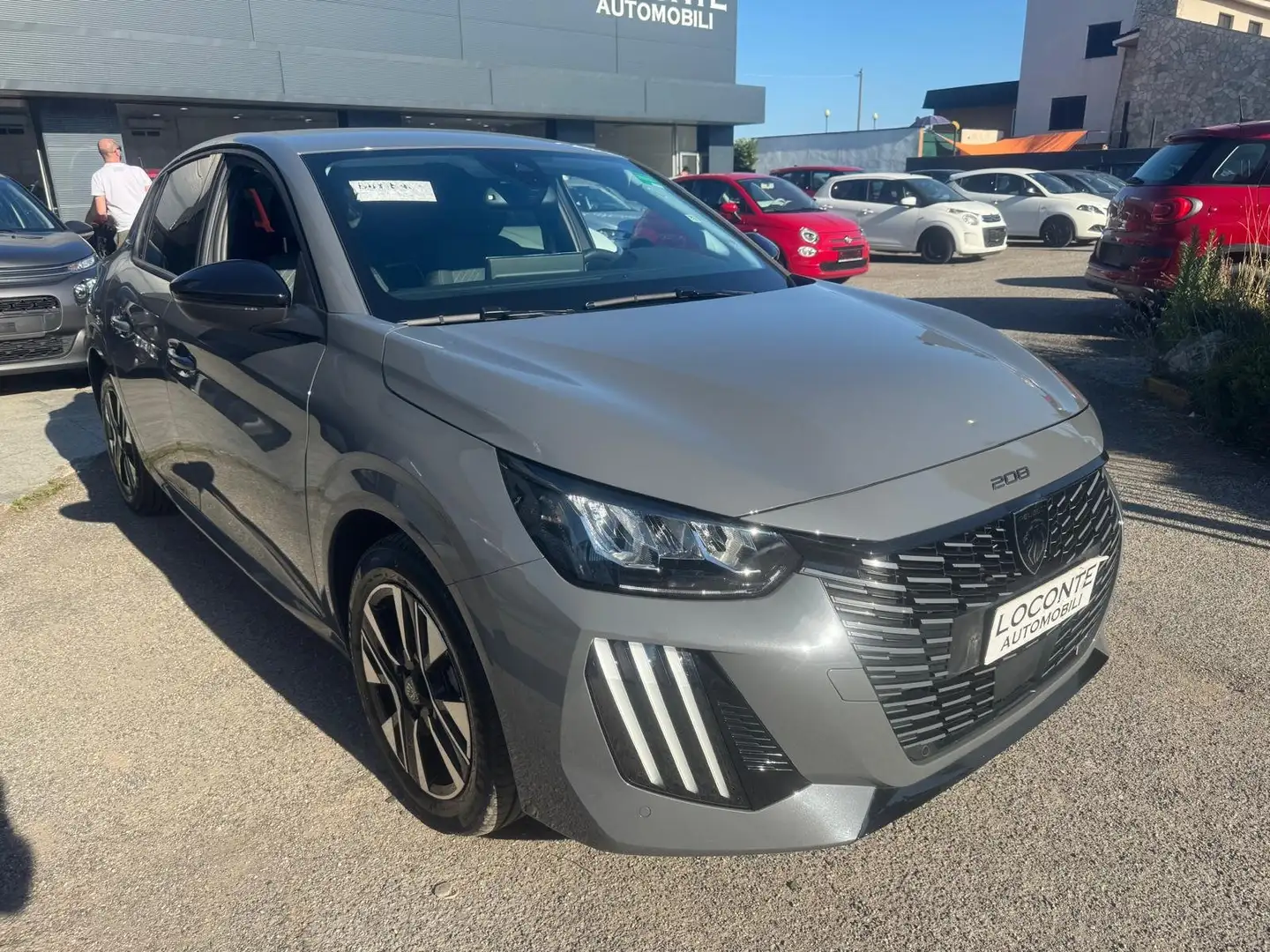 Peugeot 208 208 1.2 hybrid Allure 110cv e-dcs 6 Gris - 1