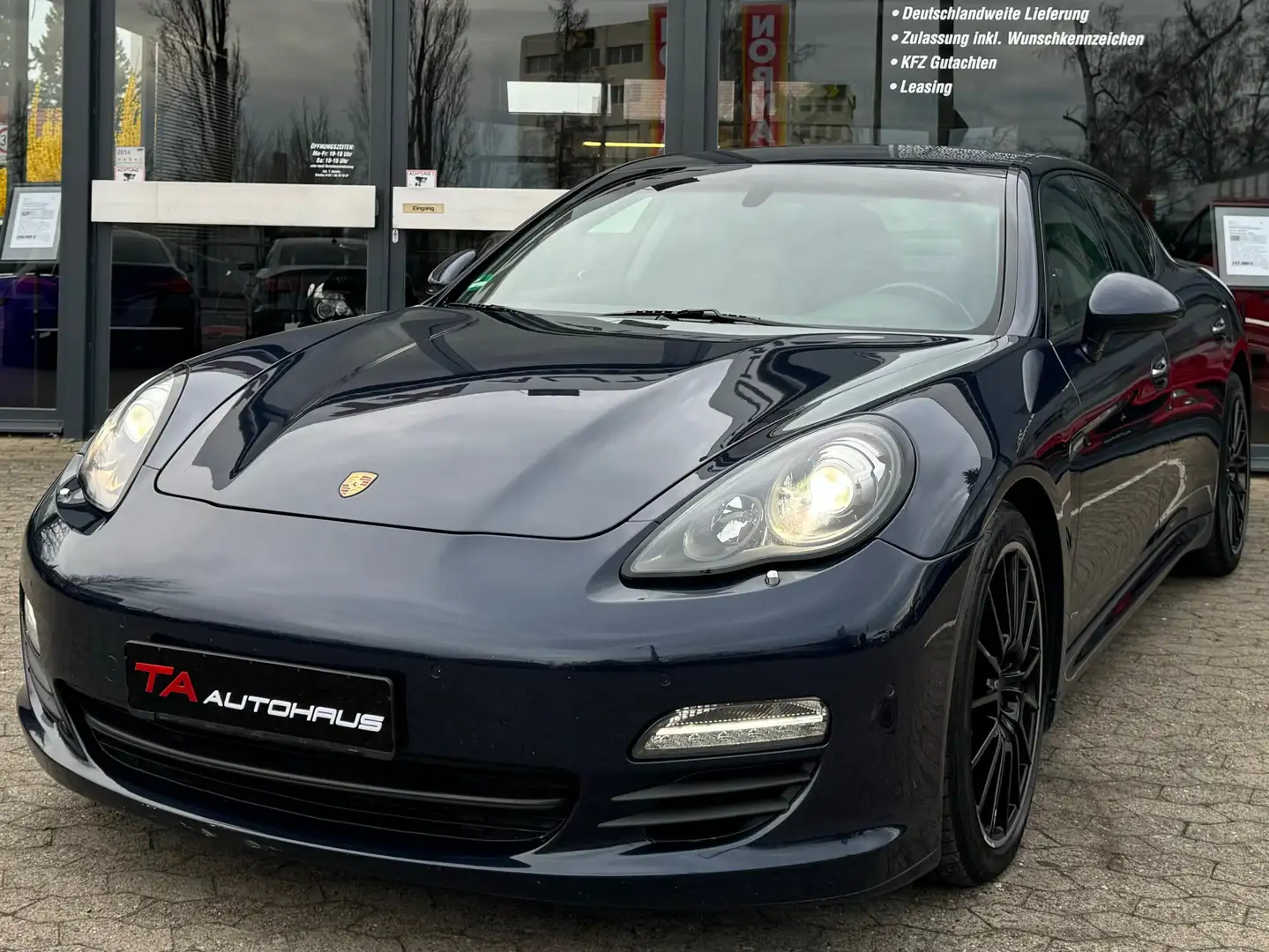 Porsche Panamera Diesel KeylessGo AHK Sitzkühlung Kamera BOSE Bleu - 1