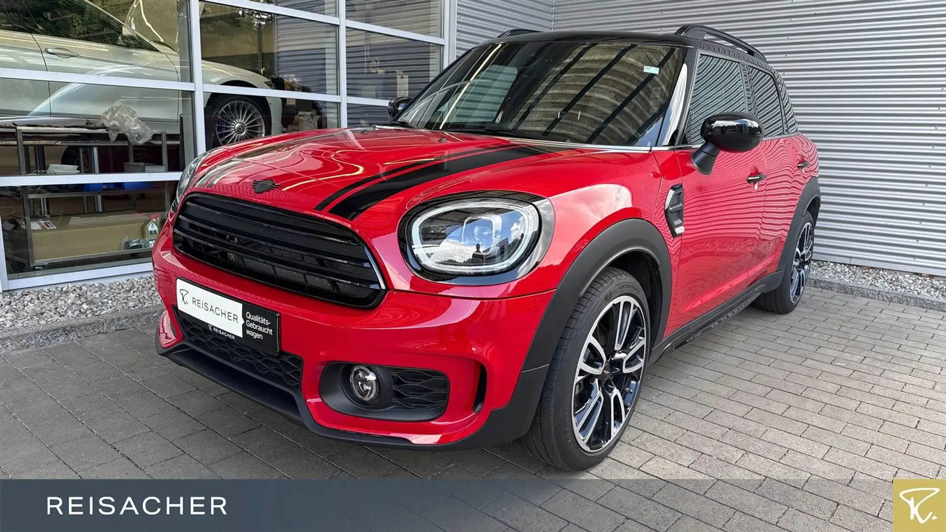 MINI Cooper Countryman JCW Trim Navi LED RüKa 19"LM Rot - 1