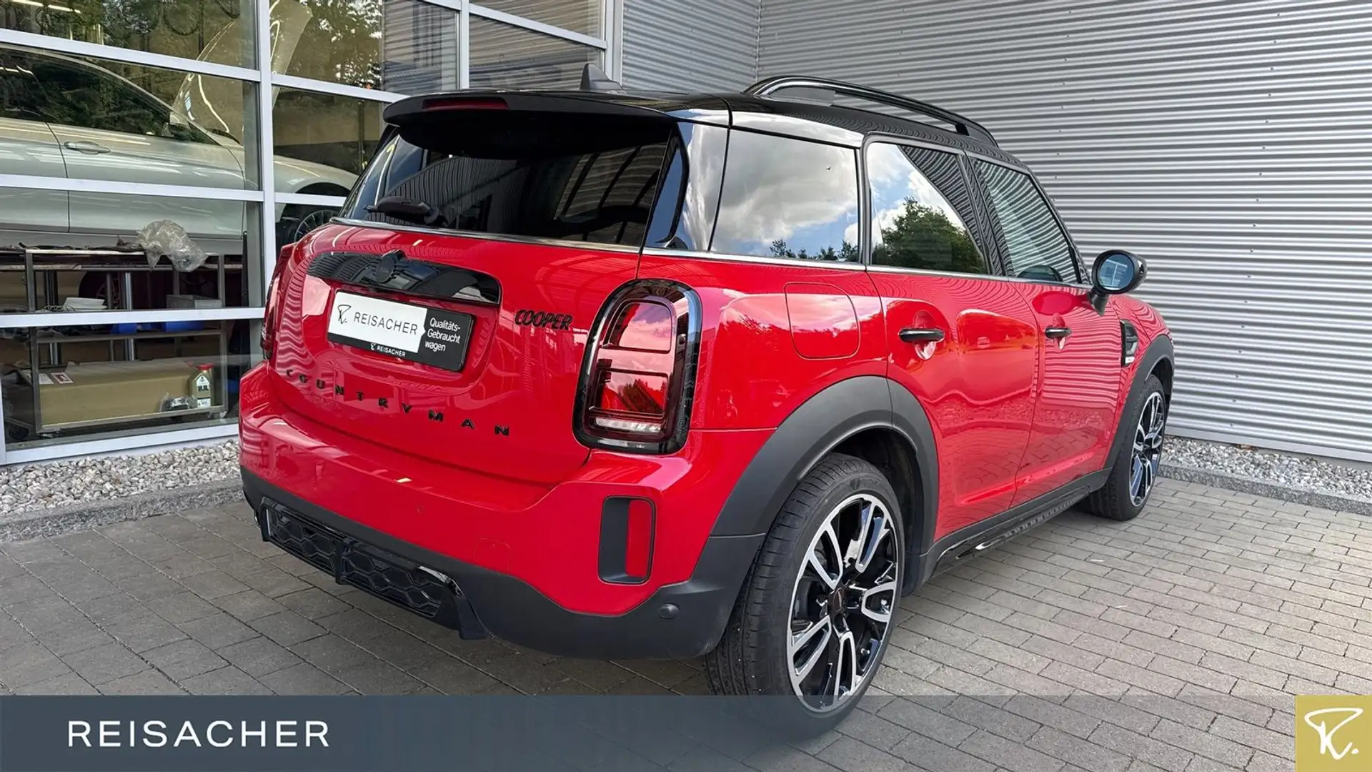 MINI Cooper Countryman JCW Trim Navi LED RüKa 19"LM Rot - 2