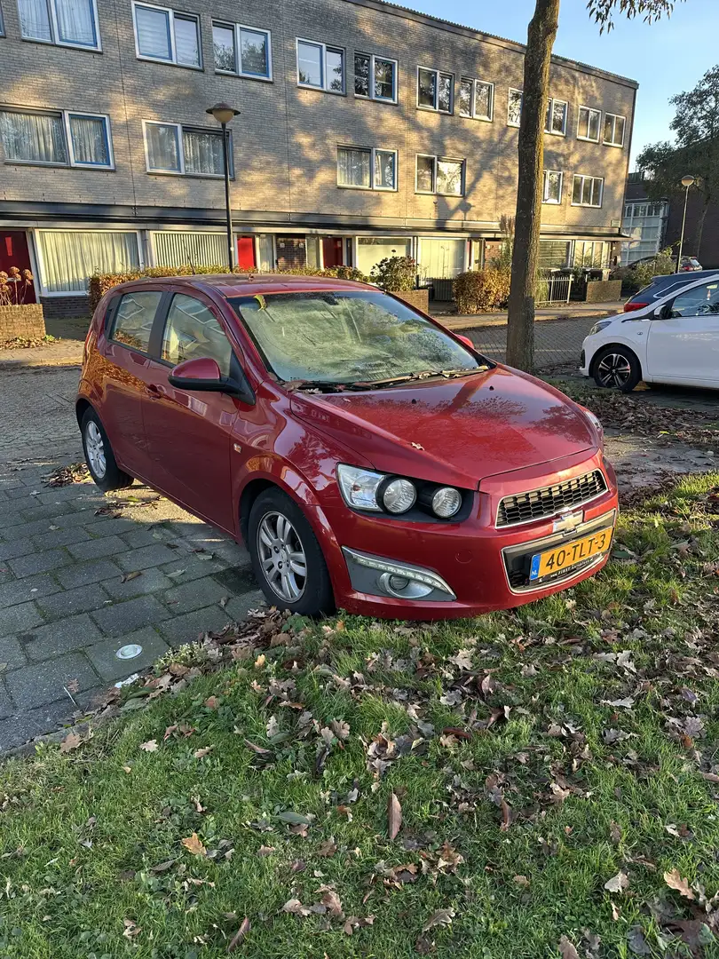 Chevrolet Aveo 1.2 LT Czerwony - 1