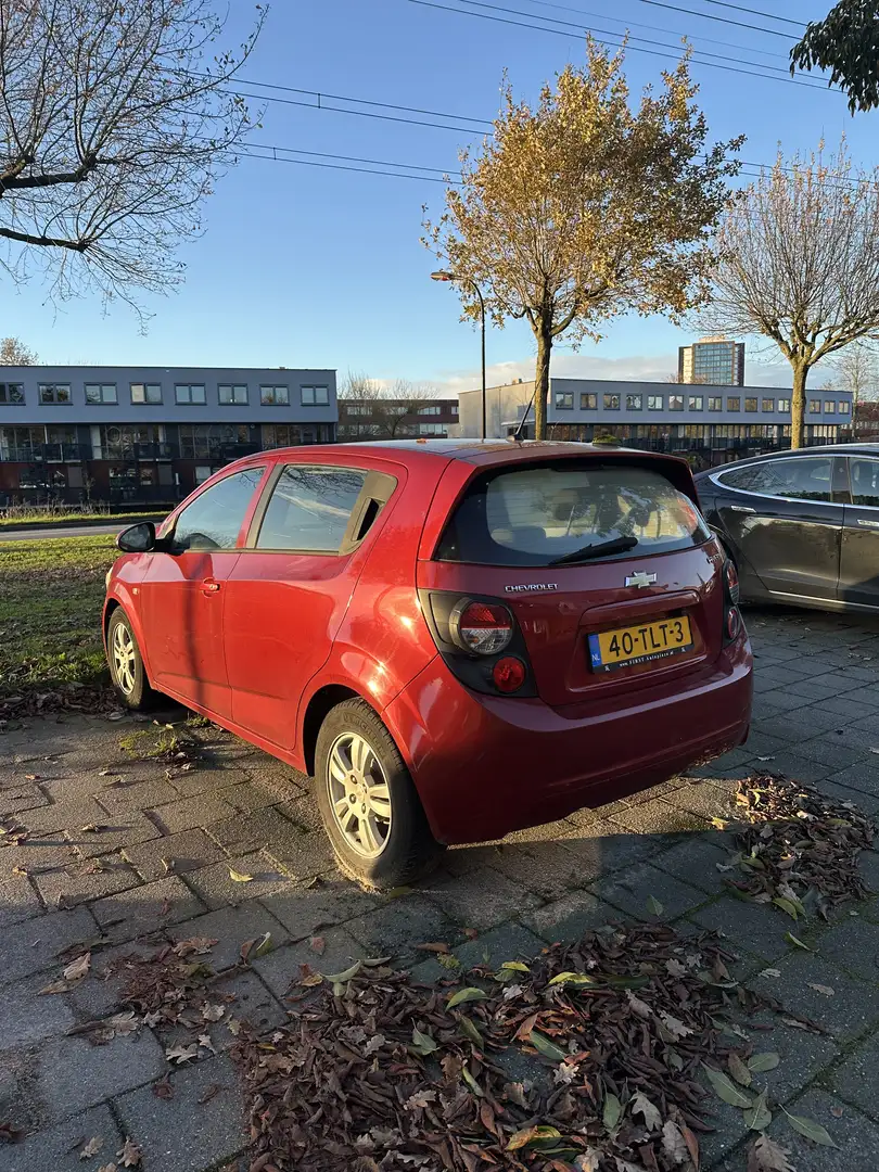 Chevrolet Aveo 1.2 LT Czerwony - 2