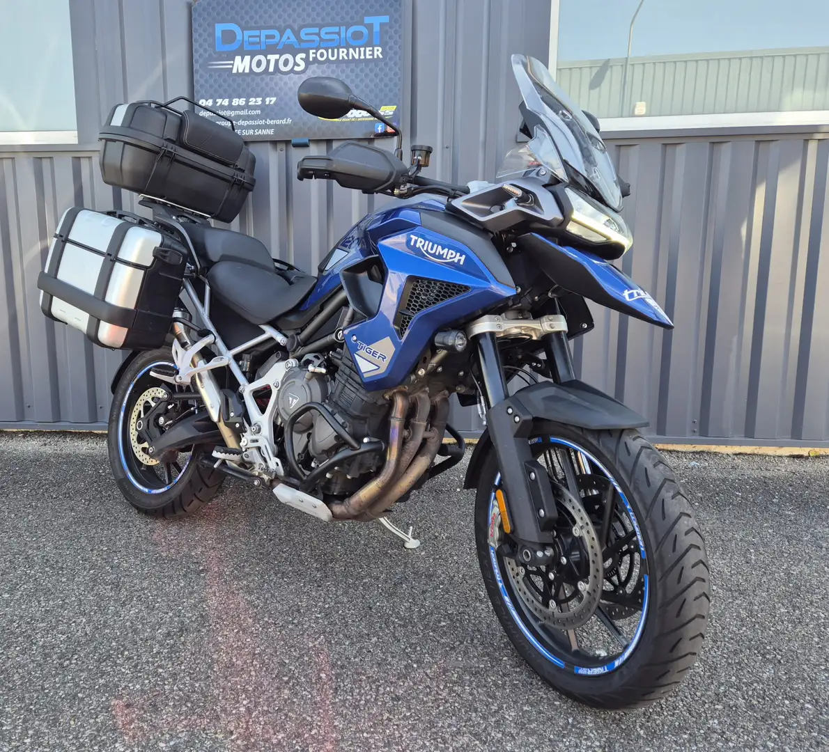 Triumph Tiger 1200 Bleu - 1