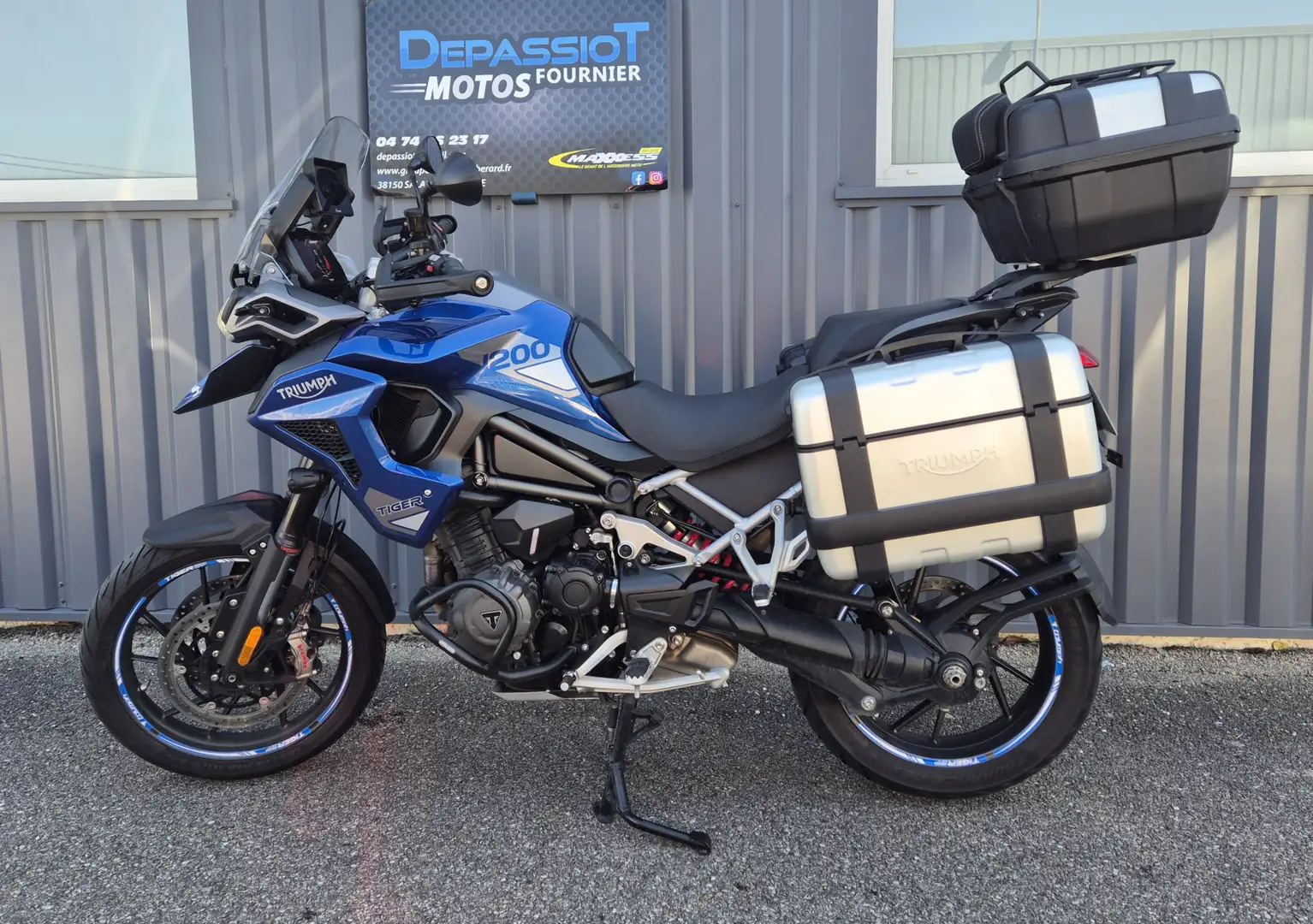 Triumph Tiger 1200 Bleu - 2