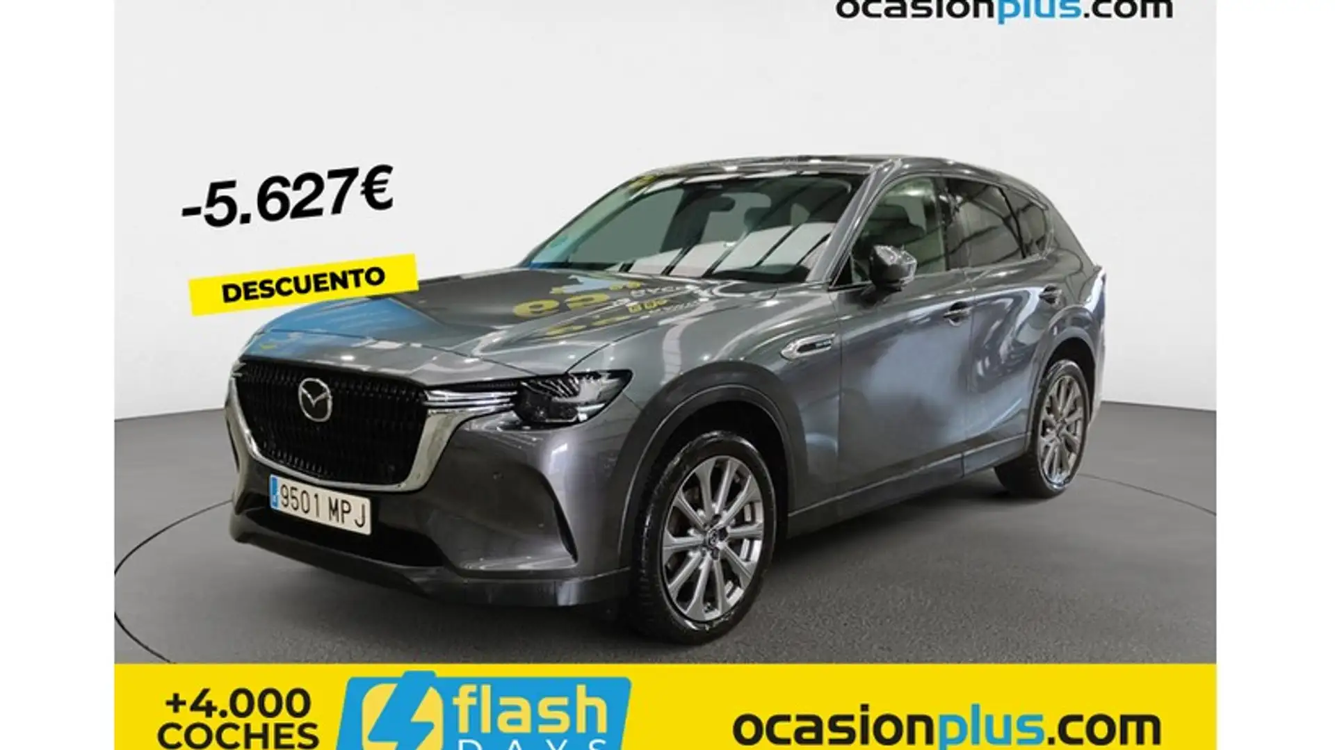 Mazda CX-60 3.3L e-Skyactiv-D MHEV Exclusive-Line 2WD 147kW Au Gris - 1