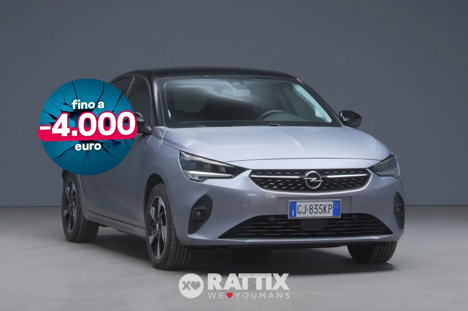 Opel Corsa-e motore elettrico 57kW Elegance Grigio - 1