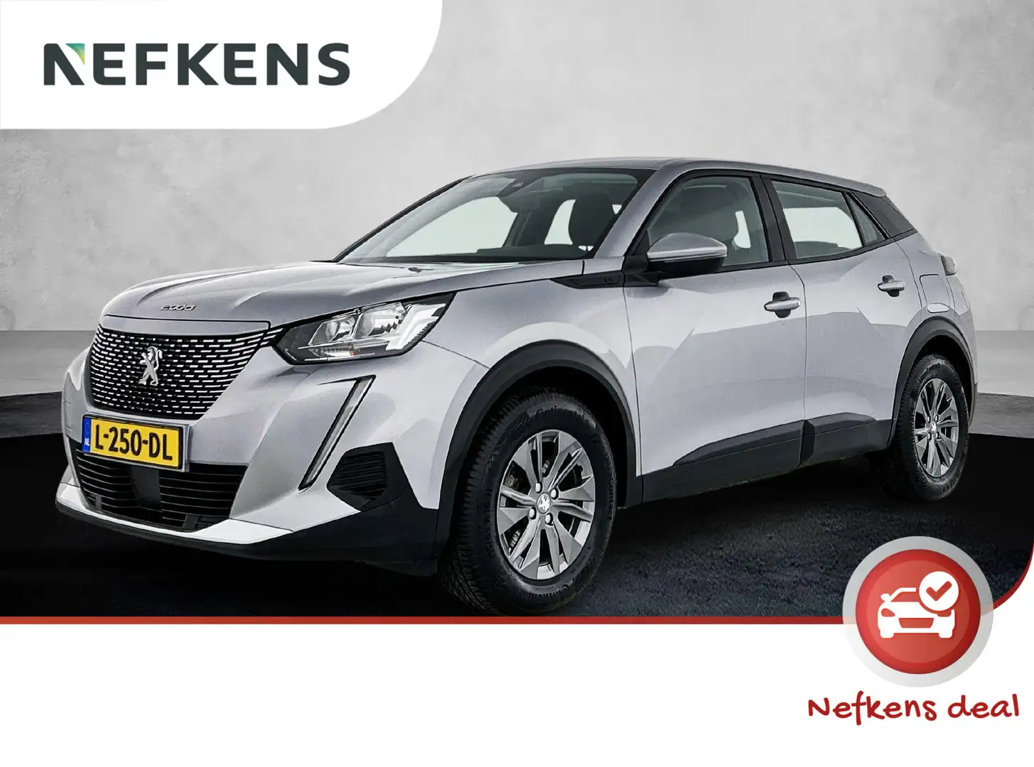 Peugeot e-2008 EV Active 50 kWh 136pk | Climate Control | Navigat Grijs - 1