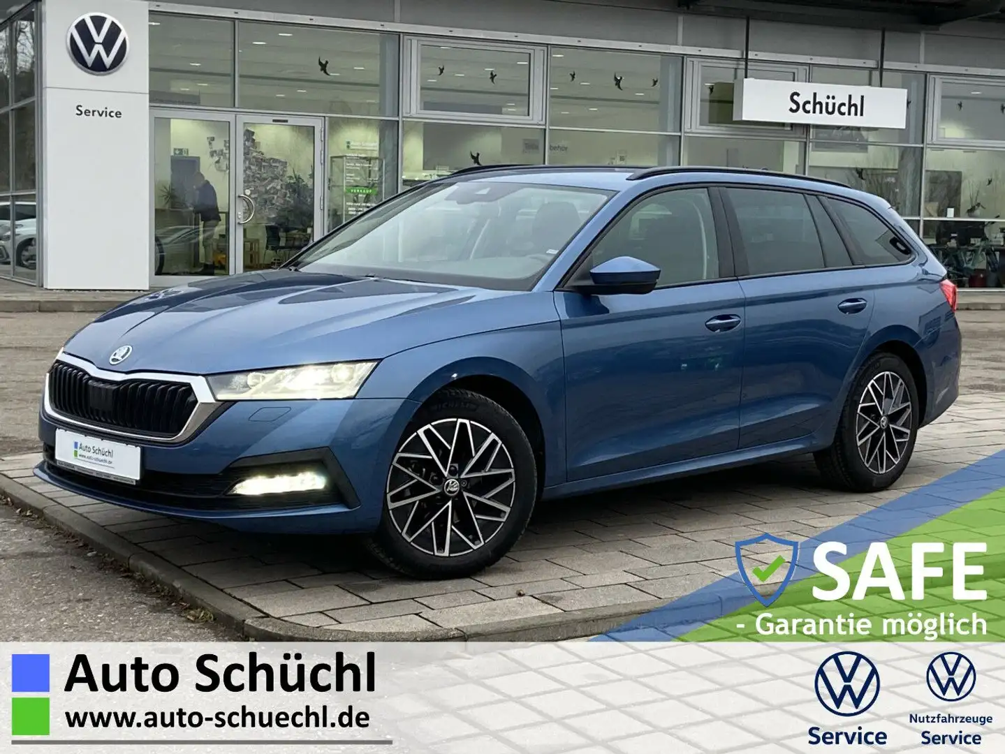 Skoda Octavia Combi 1.5 TSI Ambition NAVI-COLUMBUS+LED Blau - 1