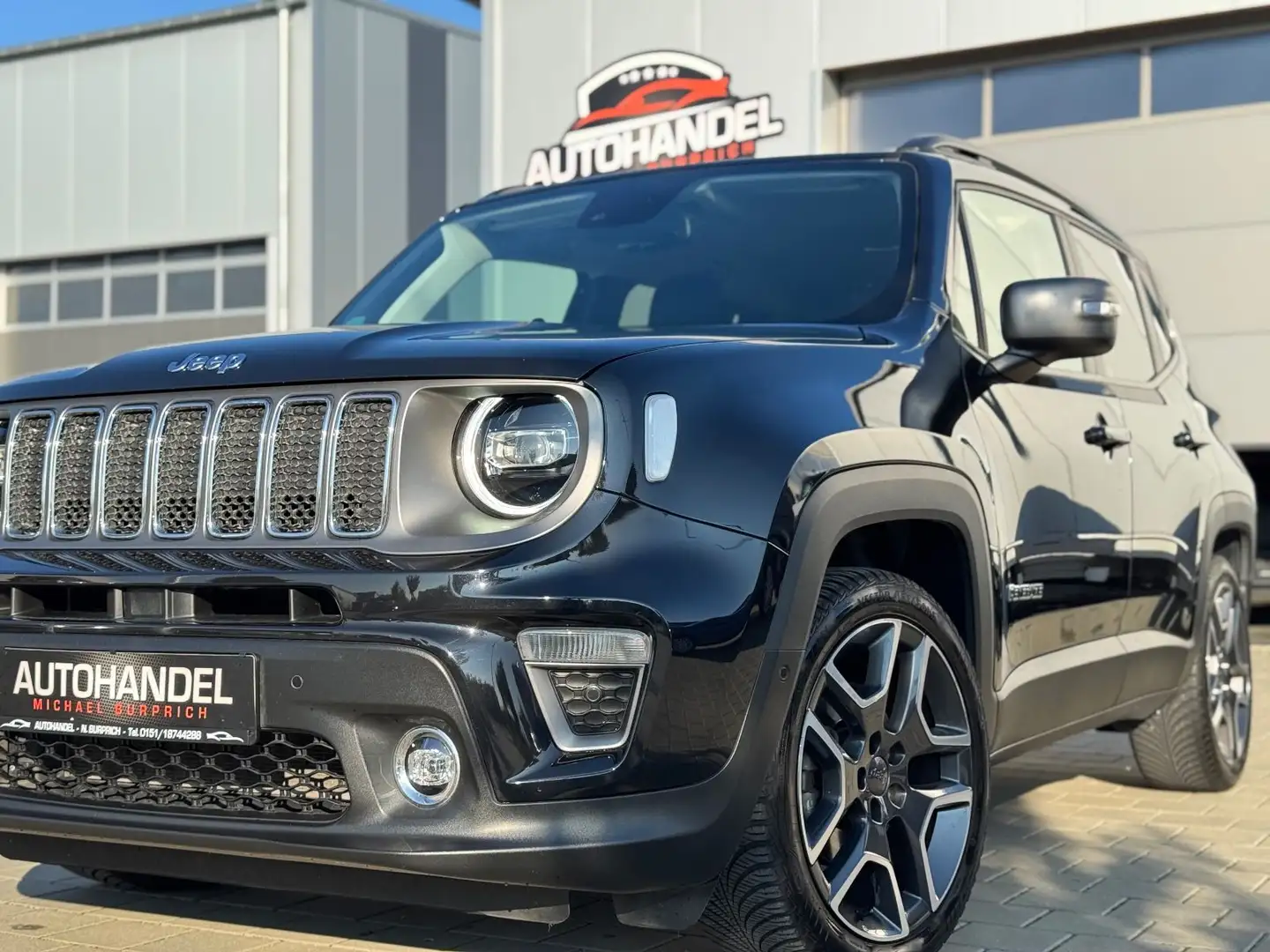 Jeep Renegade 1.0 TGDi Limited*ACC*KAM*SHZ*SPUR*TOTW Schwarz - 2