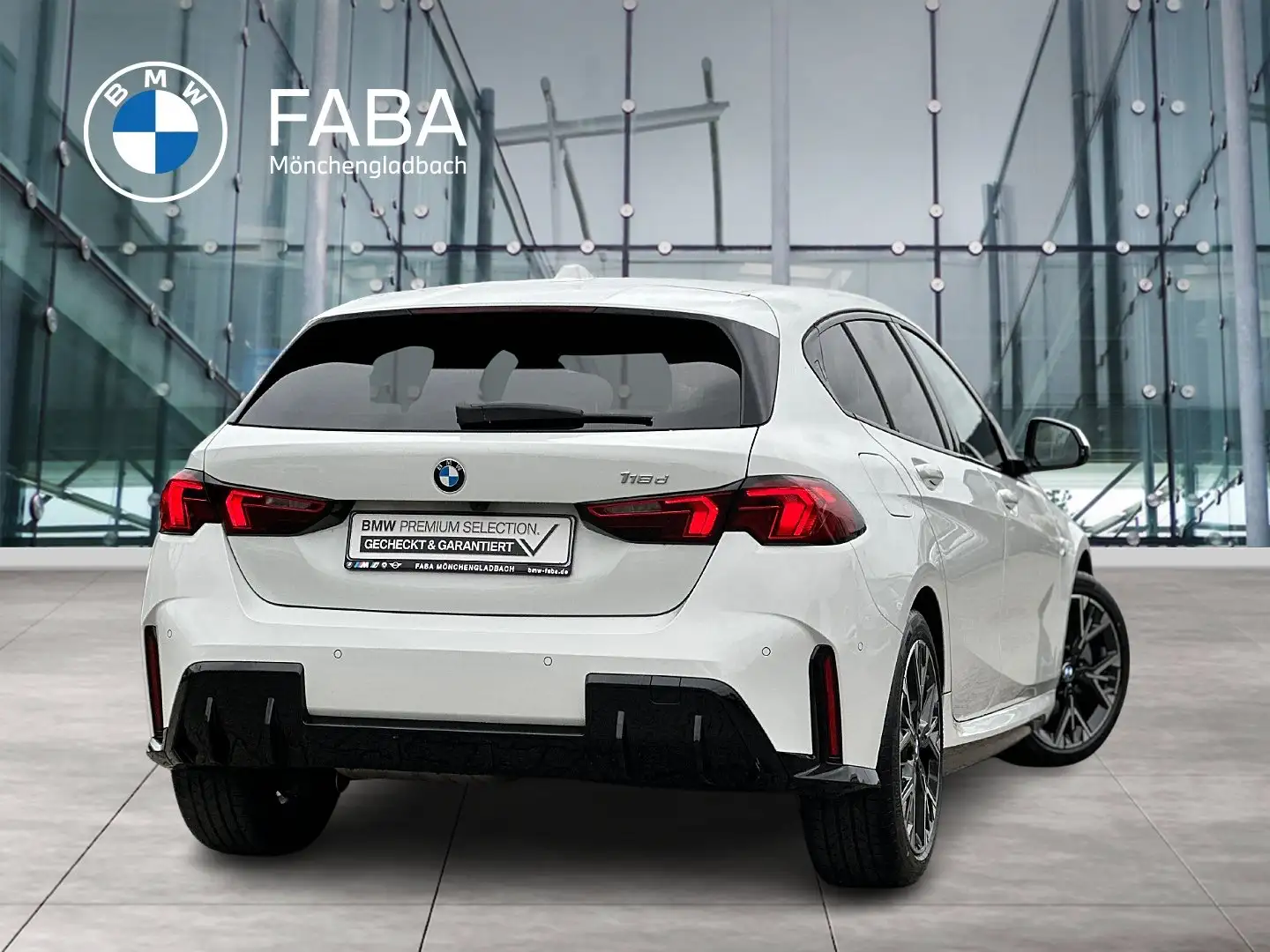 BMW 118 d Hatch M Sportpaket HK HiFi DAB LED RFK Shz Weiß - 2