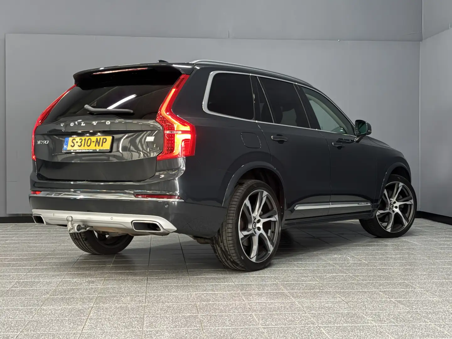 Volvo XC90 2.0 T8 Twin Engine AWD Momentum Pro Leder|360Camer Gris - 2