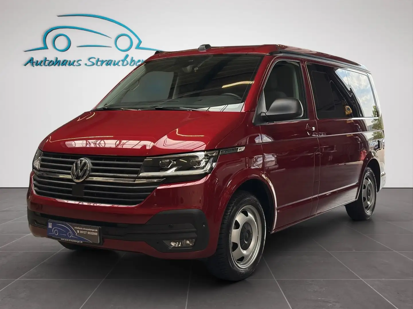 Volkswagen T6 California T6.1 California Beach ACC LED STHZG DCC Rouge - 2