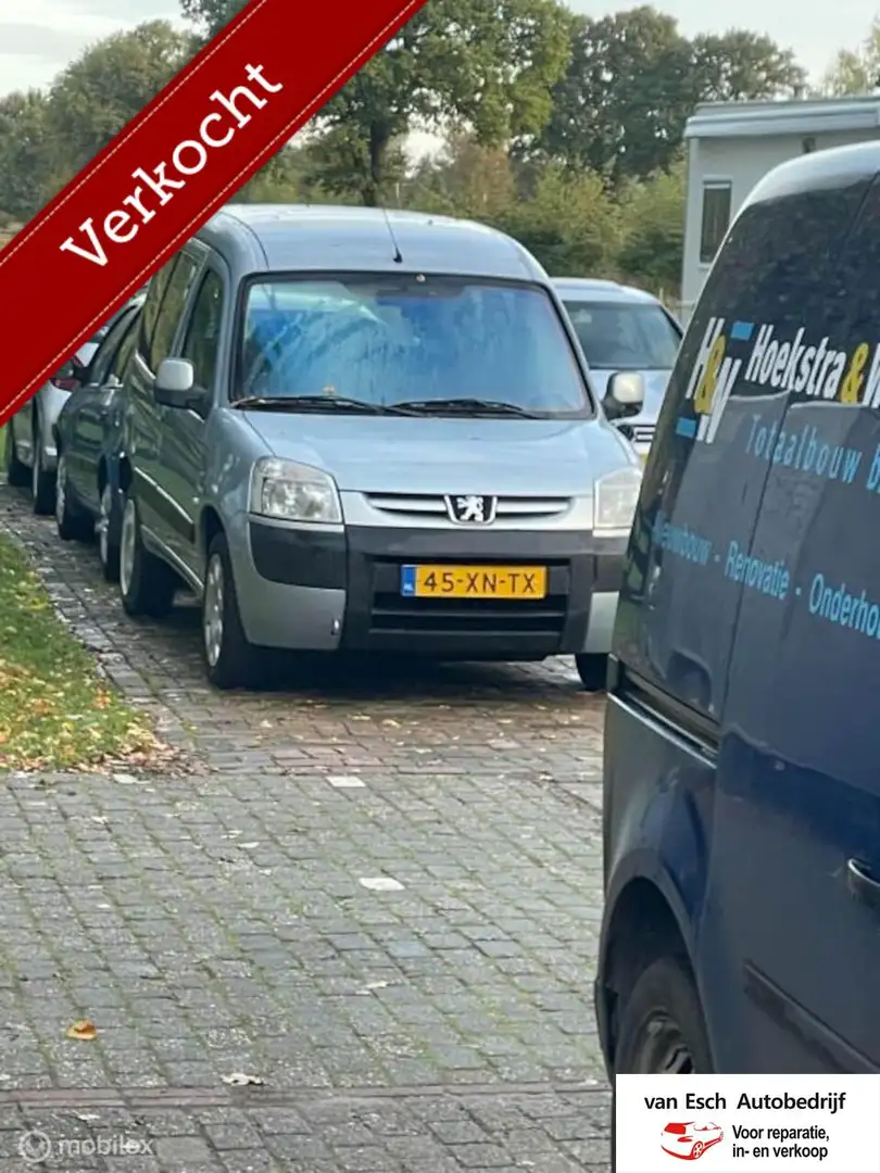 Peugeot Partner MPV 1.6 HDi XT I rolstoel auto I 92.000 km NAP I Šedá - 1