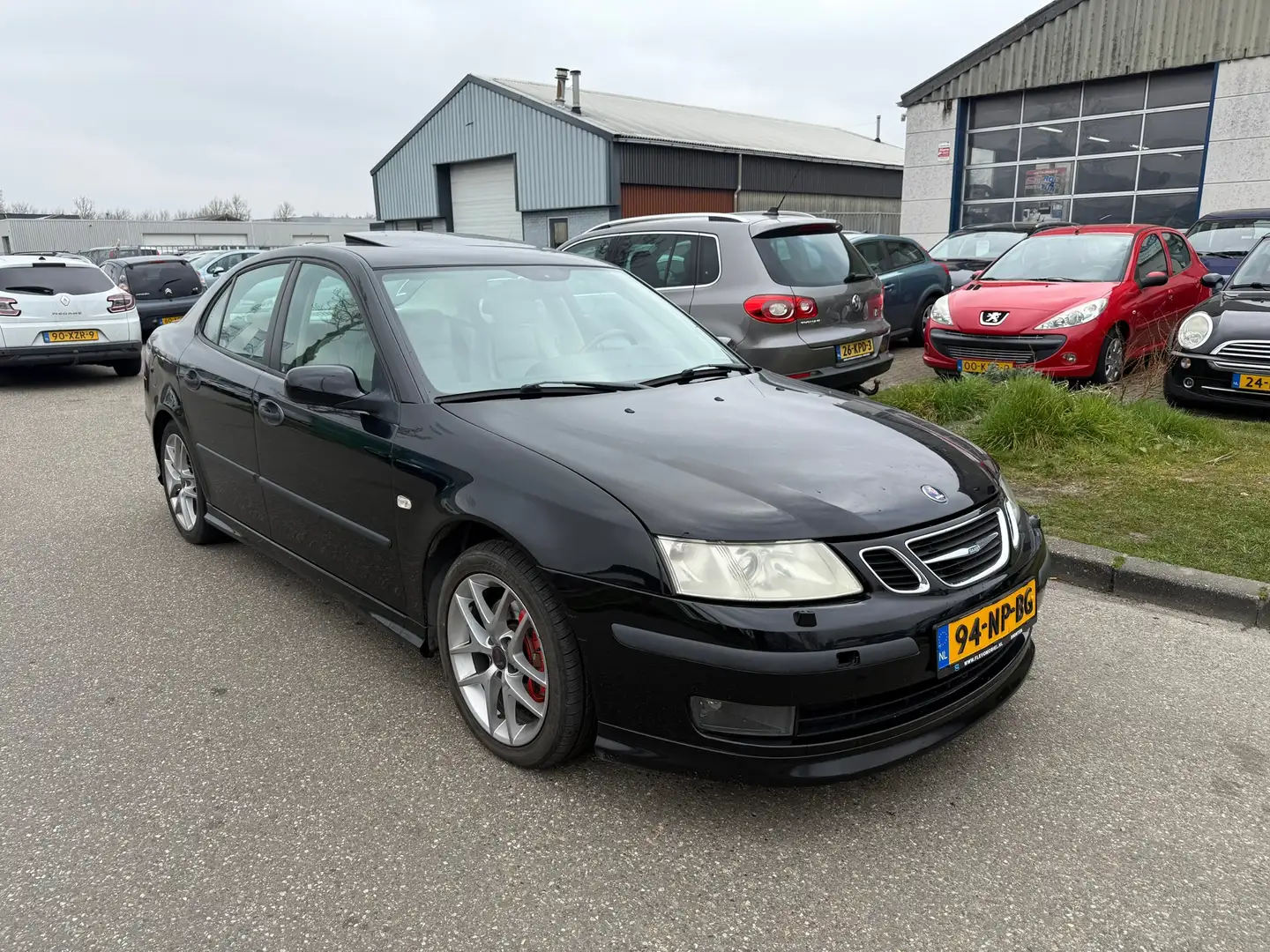 Saab 9-3 Sport Sedan 2.0T Aero automaat Clima Bj:2004 NAP! Schwarz - 2