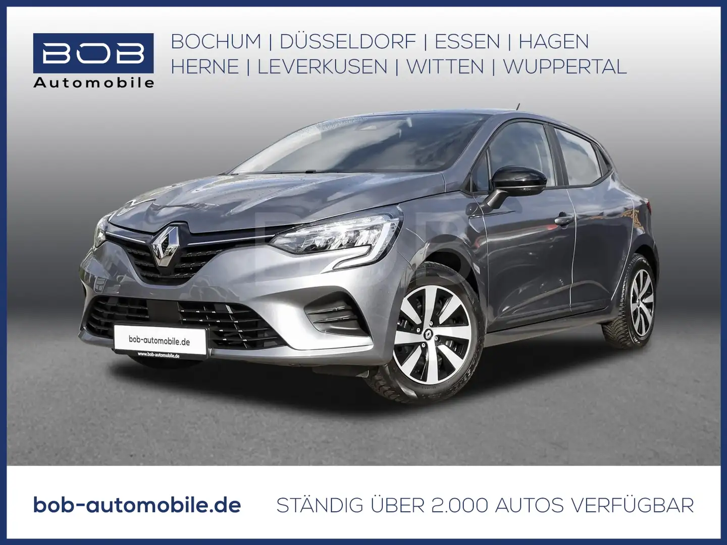 Renault Clio EQUILIBRE SCe 65 KLIMA NAVI SHZ PDC Grau - 1