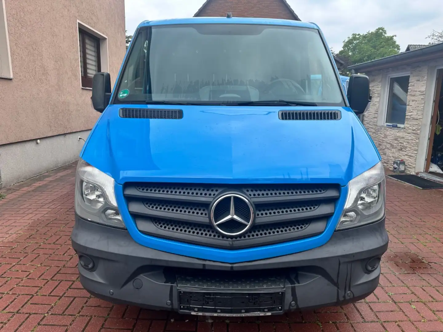 Mercedes-Benz Sprinter II Kasten CDI LANG 1.HAND+KLIMA+PDC Blau - 2