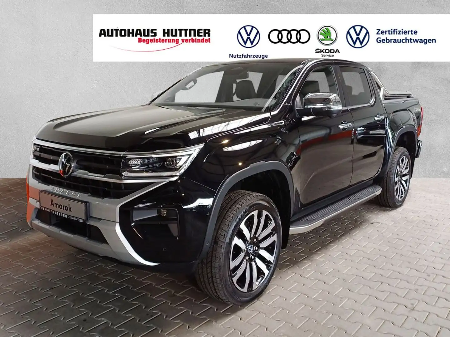 Volkswagen Amarok AVENTURA DC 3.0 TDI 4M Aut. NAV AHK LED ACC Bleu - 1