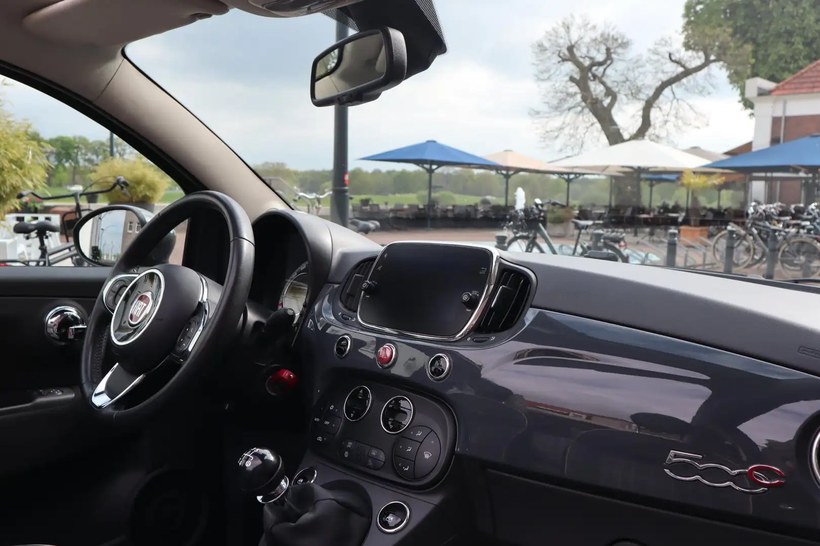 Fiat 500C Lounge TwinAir | Cabrio | Navigatie | Airco Automa Grijs - 2