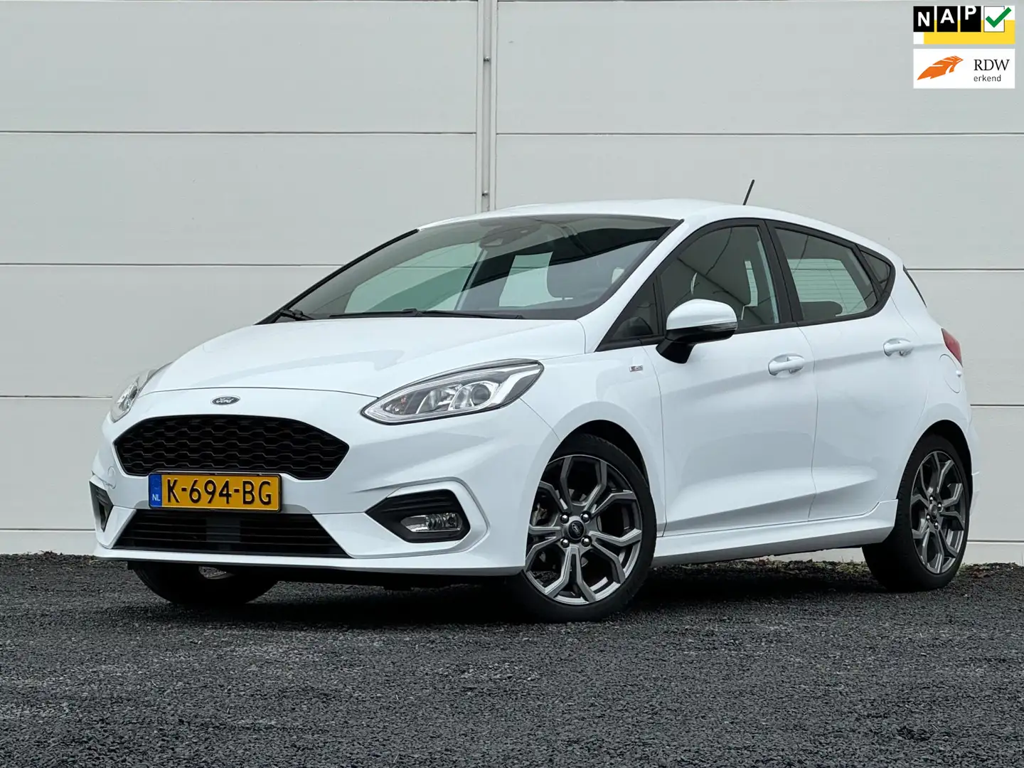 Ford Fiesta 1.0 EcoBoost ST-Line Org NL Apple carplay Lane ass Wit - 1