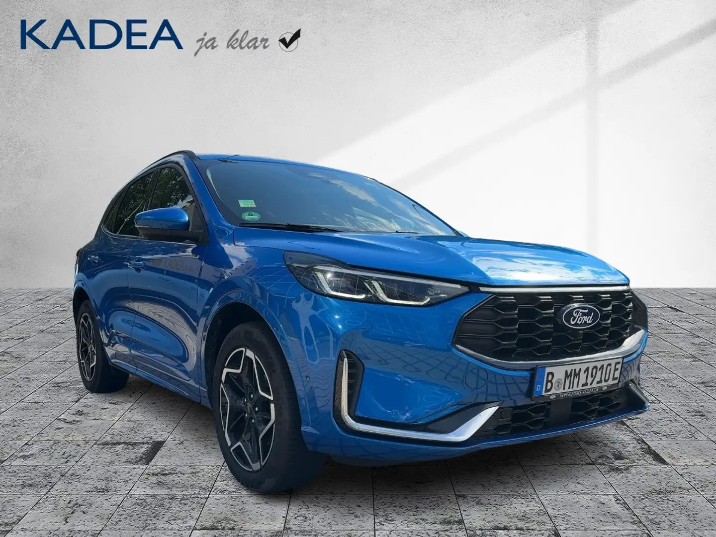 Ford Kuga 2.5 Duratec PHEV ST-Line X ACC+LED+Navi+SHZ Blauw - 1