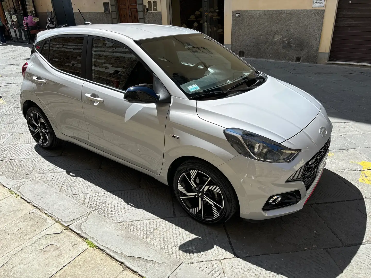 Hyundai i10 i10 III 2023 1.0 tgdi N Line Navi Pack Argento - 2