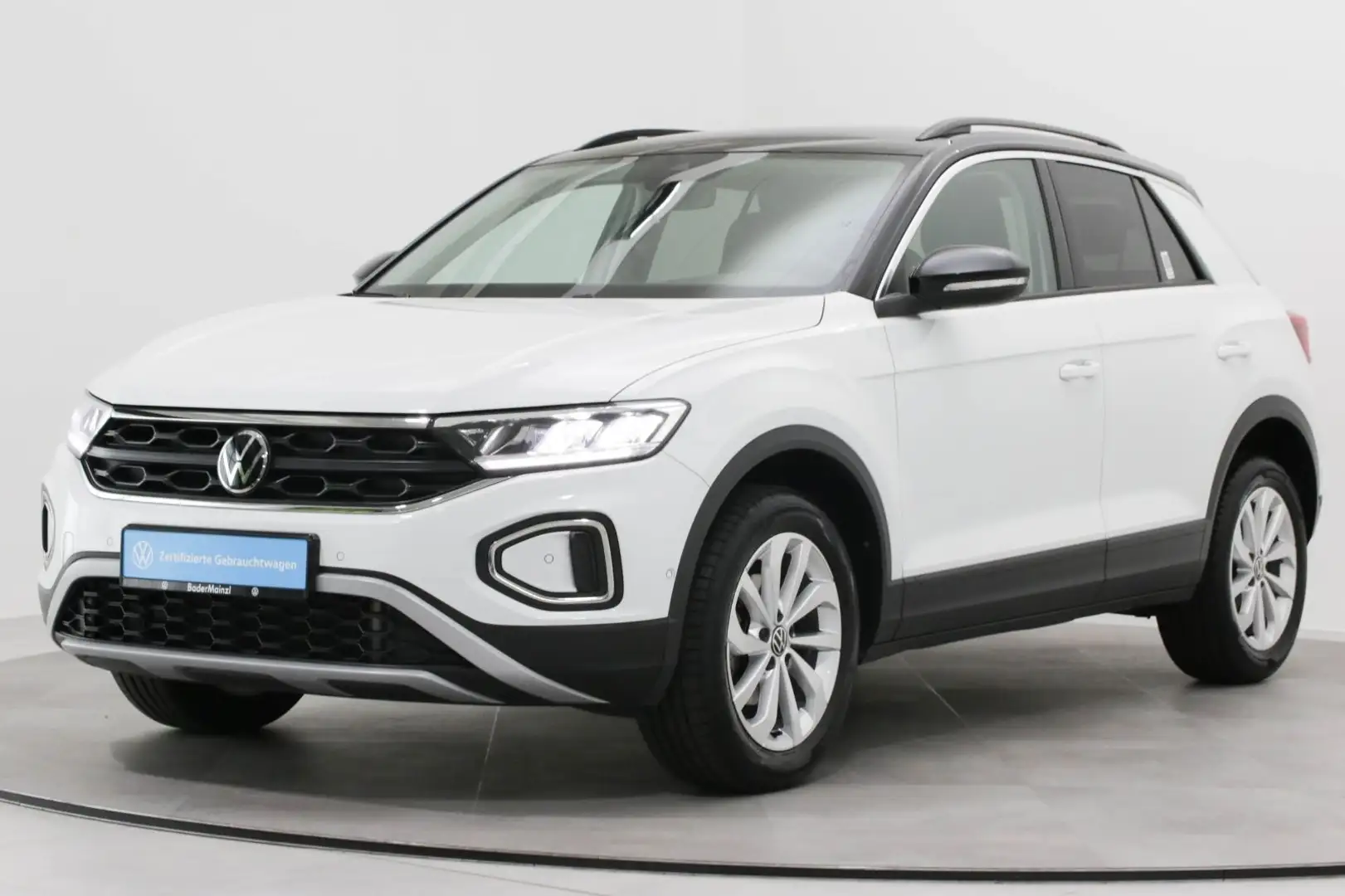 Volkswagen T-Roc T-ROC 1.5 TSI DSG Life AHK Stdhz Kamera Navi ACC Weiß - 2