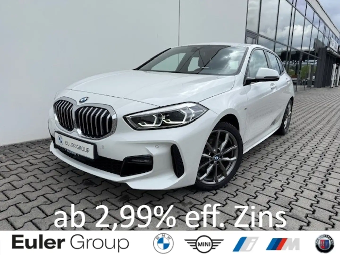 BMW 120 i DKG M Sport Comf.Pak. HiFi LCProf LenkHzg adlED Weiß - 1