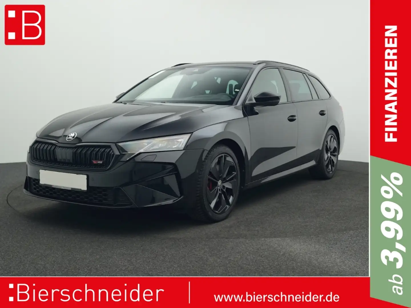 Skoda Octavia Combi 2.0 TSI DSG RS PANO HuD eHECK KAMERA ACC Schwarz - 1