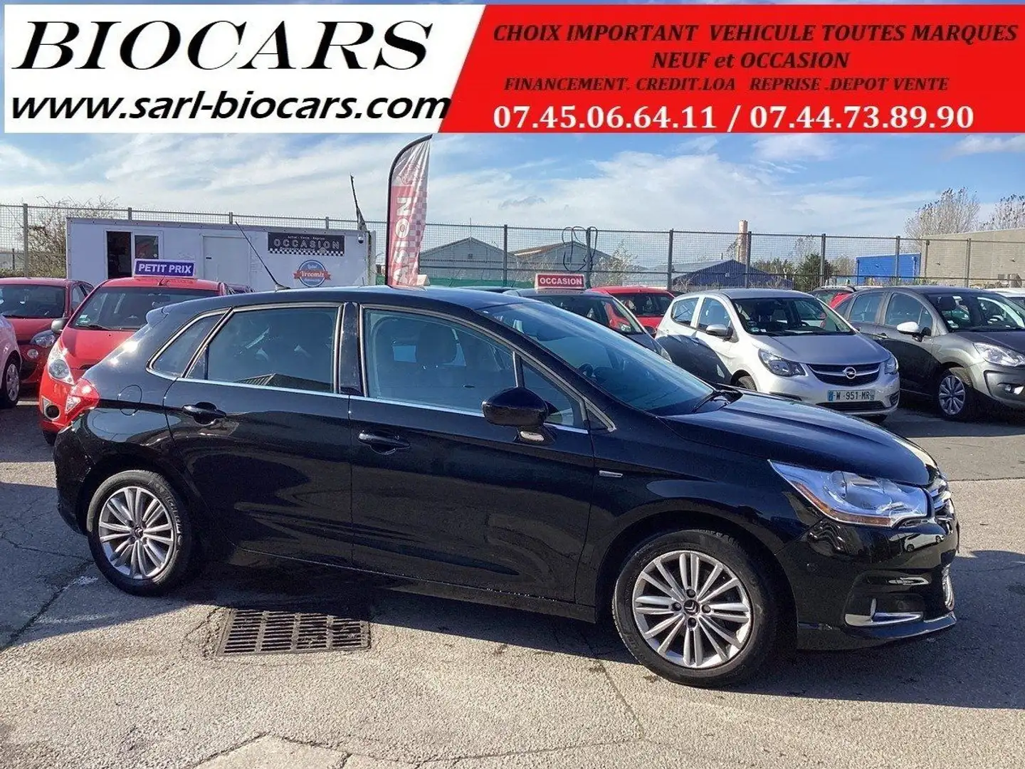 Citroen C4 1.6 HDI Exclusive Noir - 1