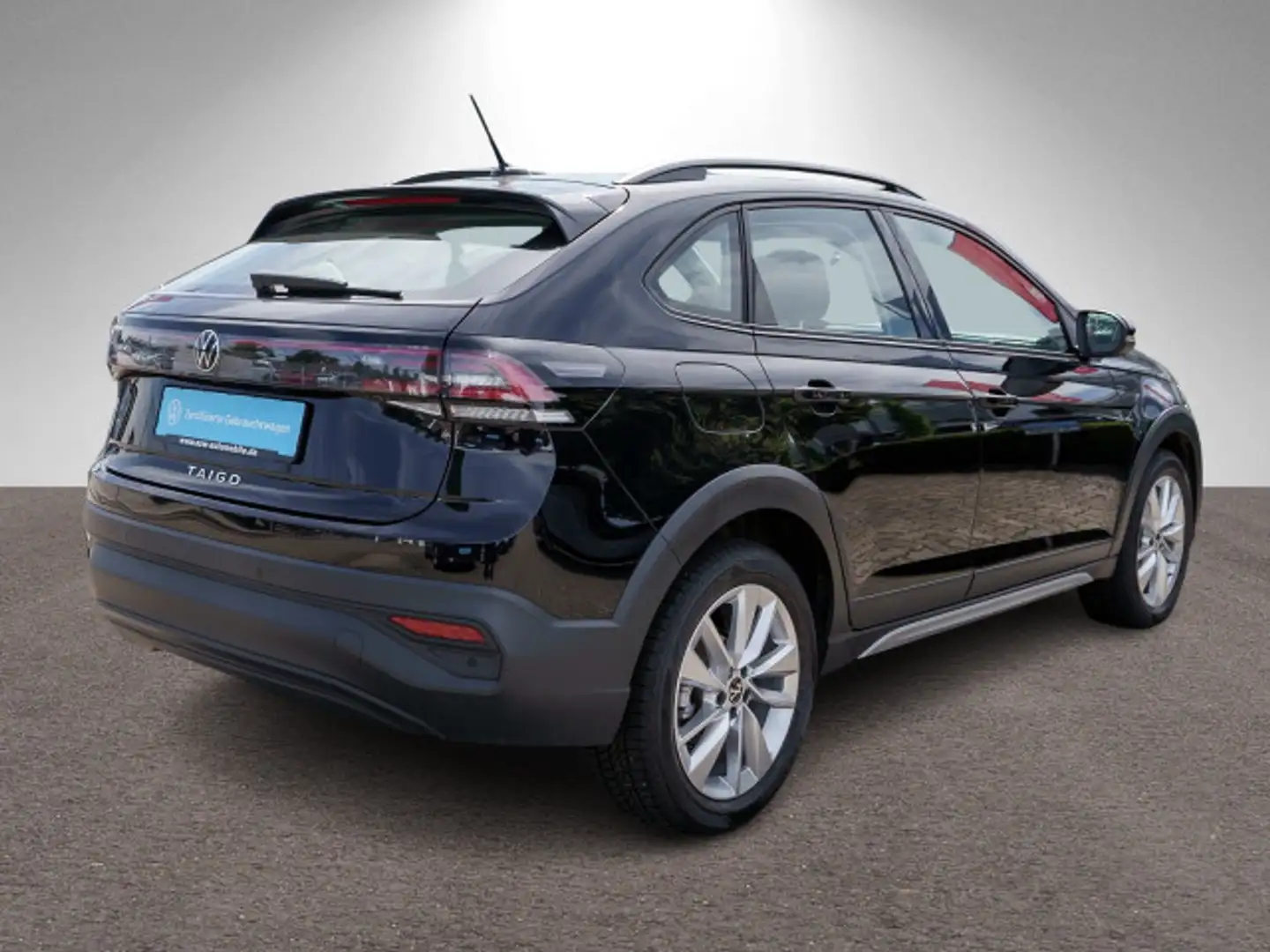 Volkswagen Taigo 1.0 TSI Navi LED PDC v/h ACC SHZ VC AHK Schwarz - 2
