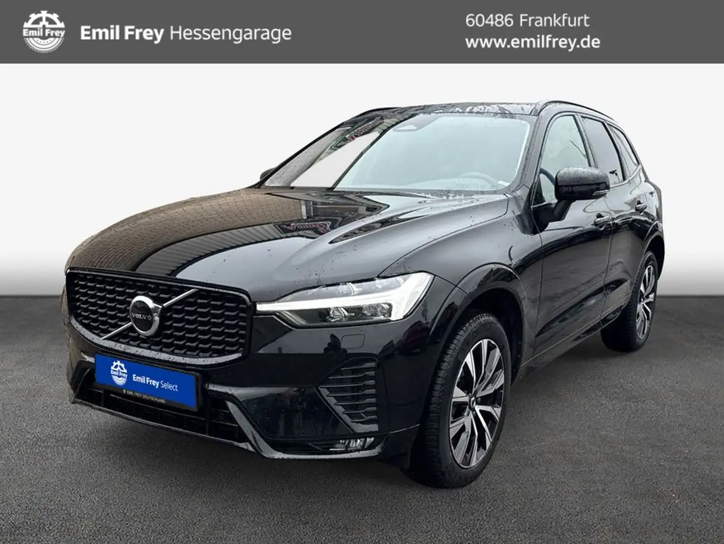 Volvo XC60 XC60 B4 Plus-Dark Aut Glasd Leder PilotAssist BLIS Noir - 1