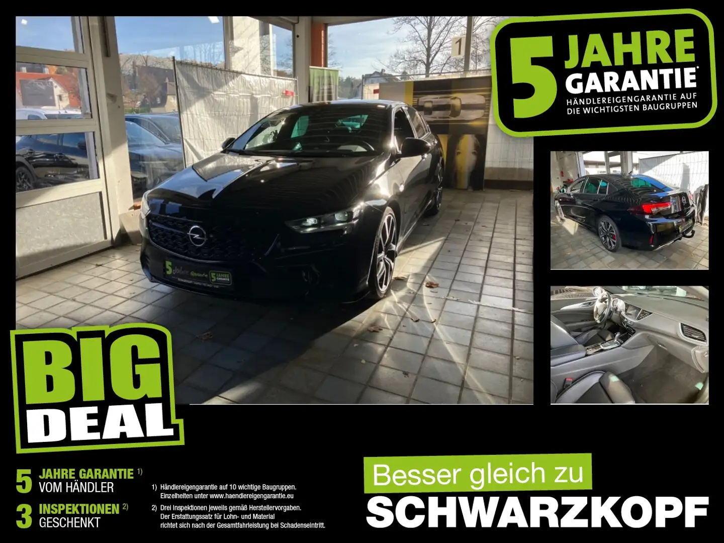 Opel Insignia 2.0SHT WirelessCharg.,Navi,HeadUpDispla Zwart - 1