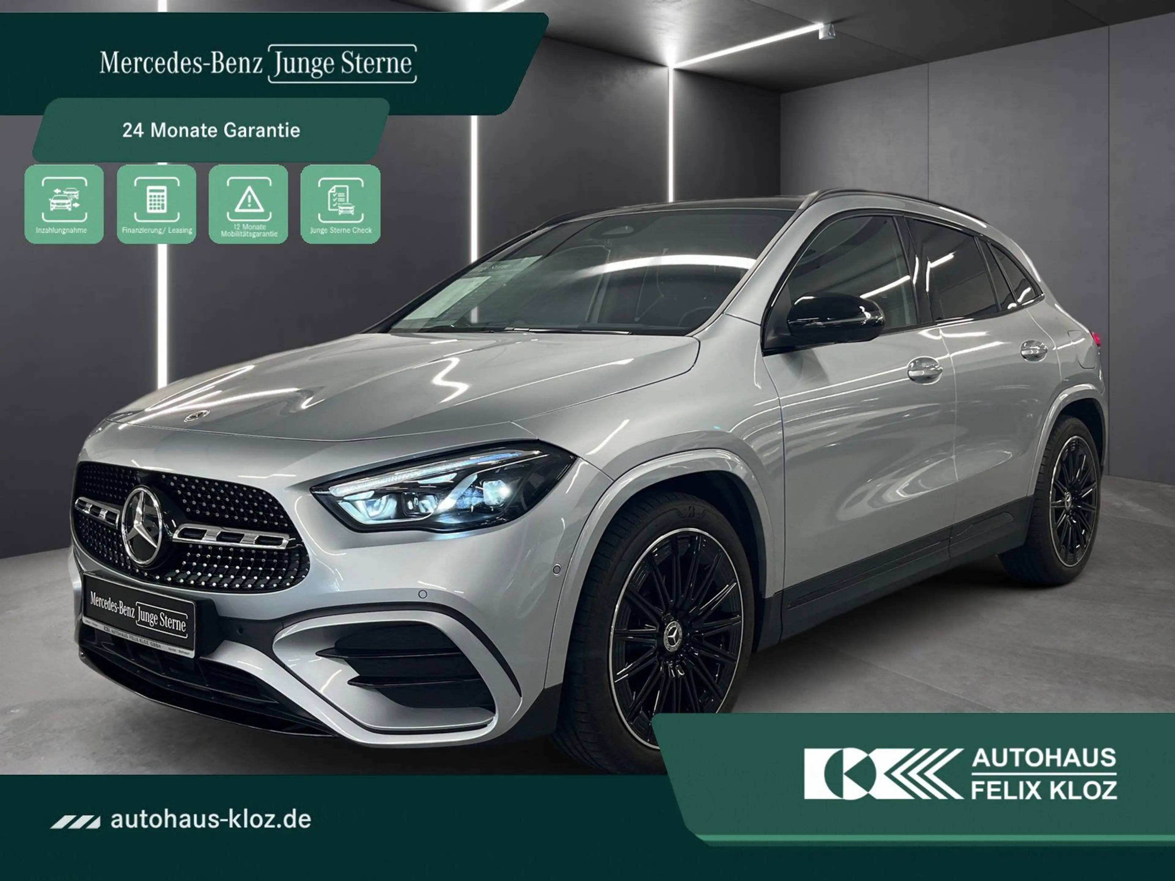 Mercedes-Benz GLA 250 4M AMG*20"*Pano*HUD*360°*Night*Totwink*