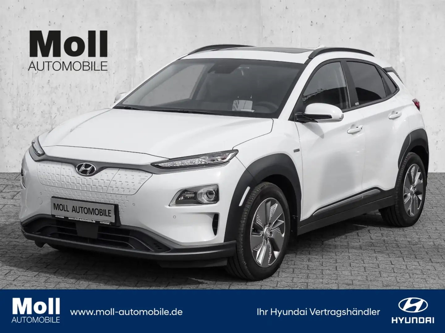 Hyundai KONA Premium Elektro 2WD HUD Navi Leder Soundsystem Kli Bianco - 1