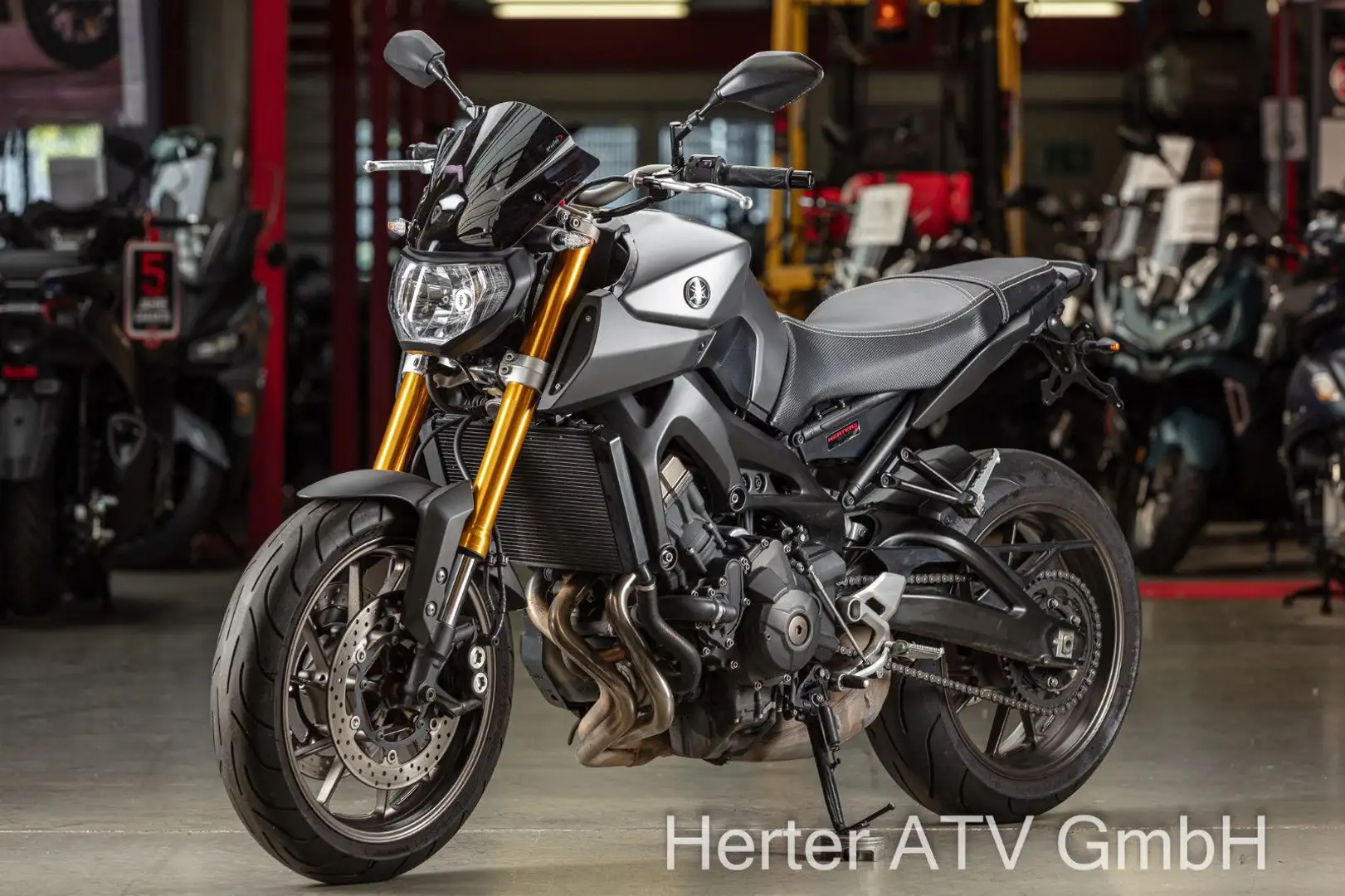 Yamaha MT-09 ABS siva - 2