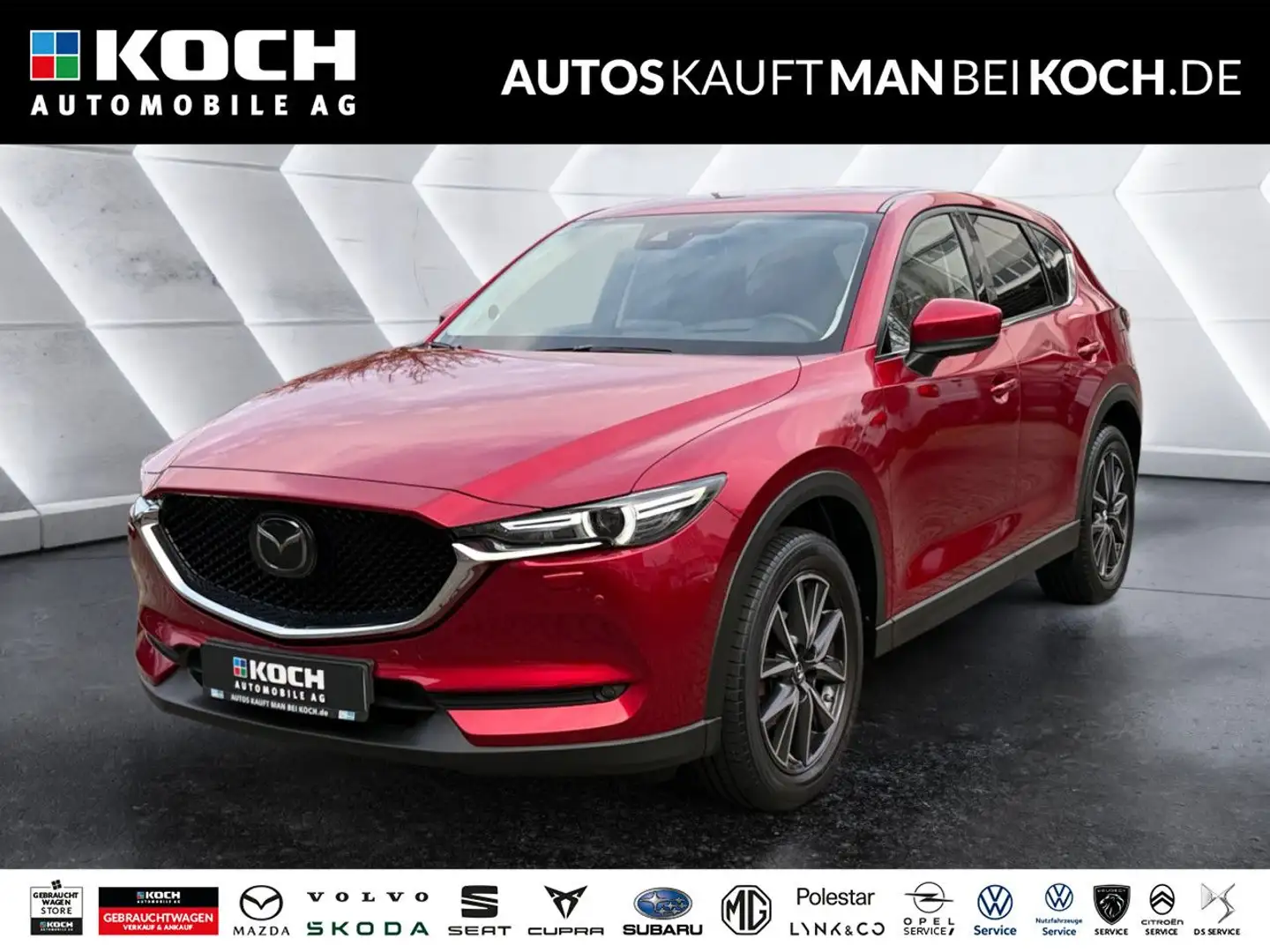 Mazda CX-5 SKYACTIV-D 175 AWD SportsLine CAM BOSE BLIS Rouge - 1