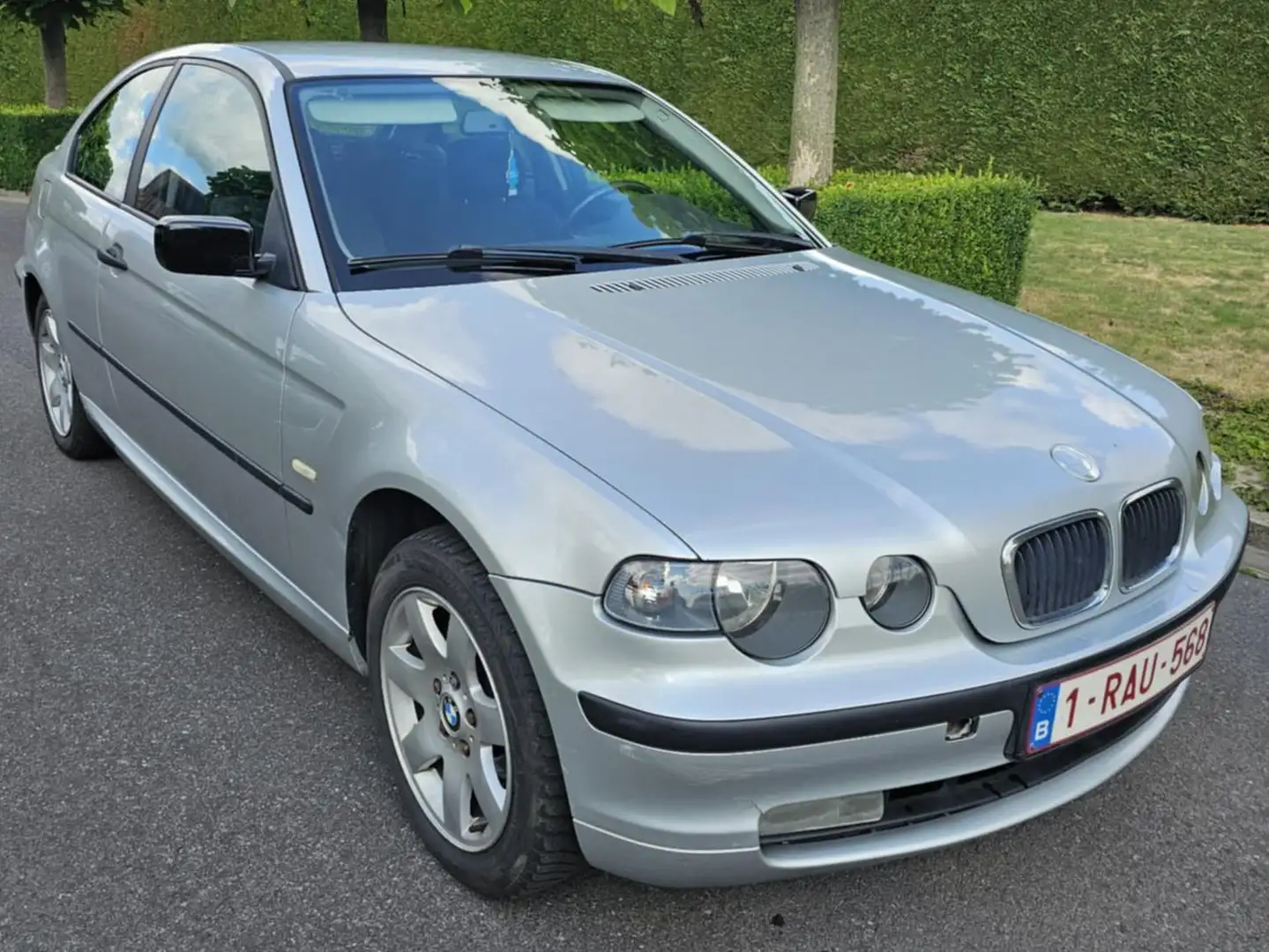 BMW 318 318td compact Argintiu - 1