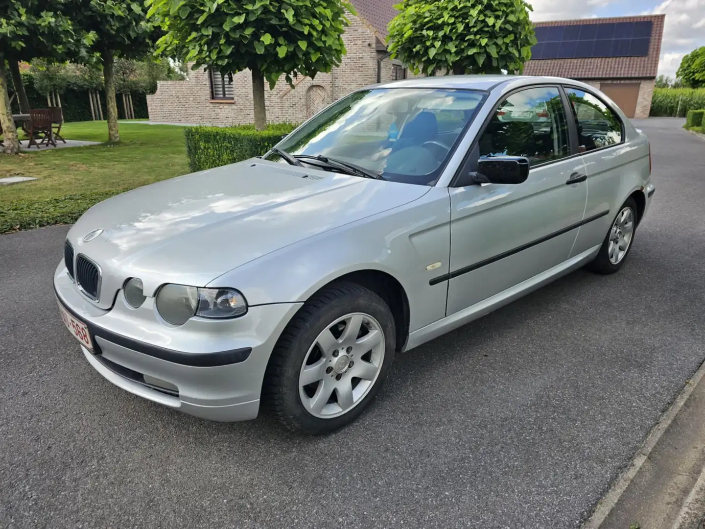 BMW 318 318td compact Argintiu - 2