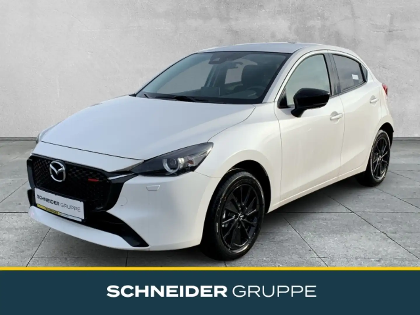 Mazda 2 HOMURA 💥SOFORT VERFÜGBAR💥 1.5L e-SKYACTIV G SHZ+ Weiß - 1