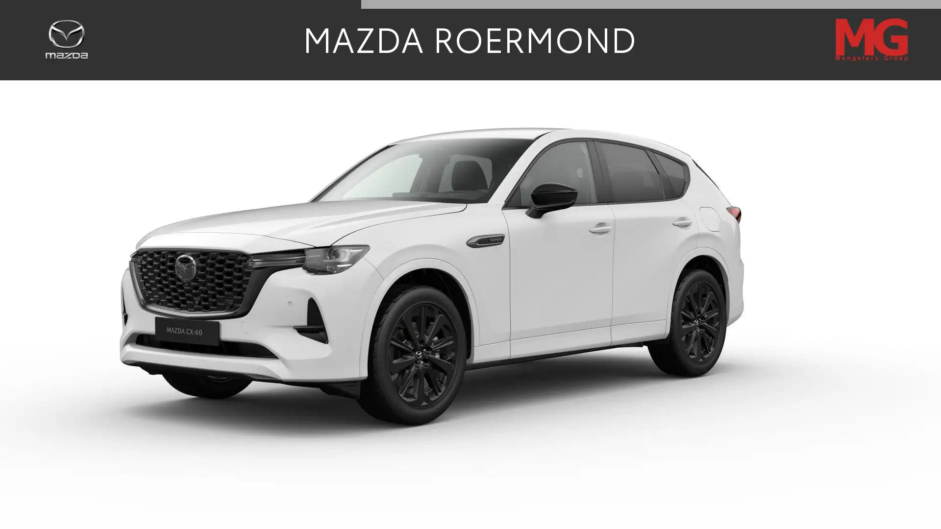 Mazda CX-60 2.5 e-SkyActiv PHEV Homura Business Edition Білий - 1