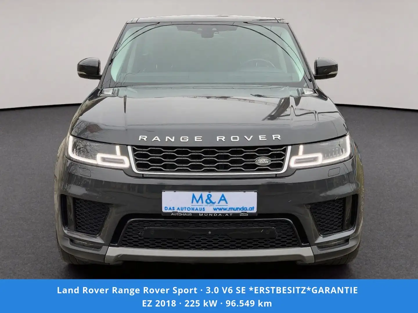 Land Rover Range Rover Sport 3.0 V6 SE *ERSTBESITZ*GARANTIE Schwarz - 2