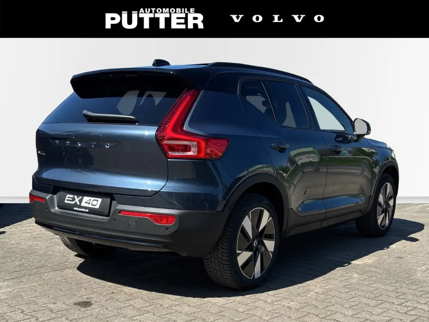 Volvo EX40 Twin Motor AWD Ultra Dark 19'' StandHZG El. Panoda Blau - 2