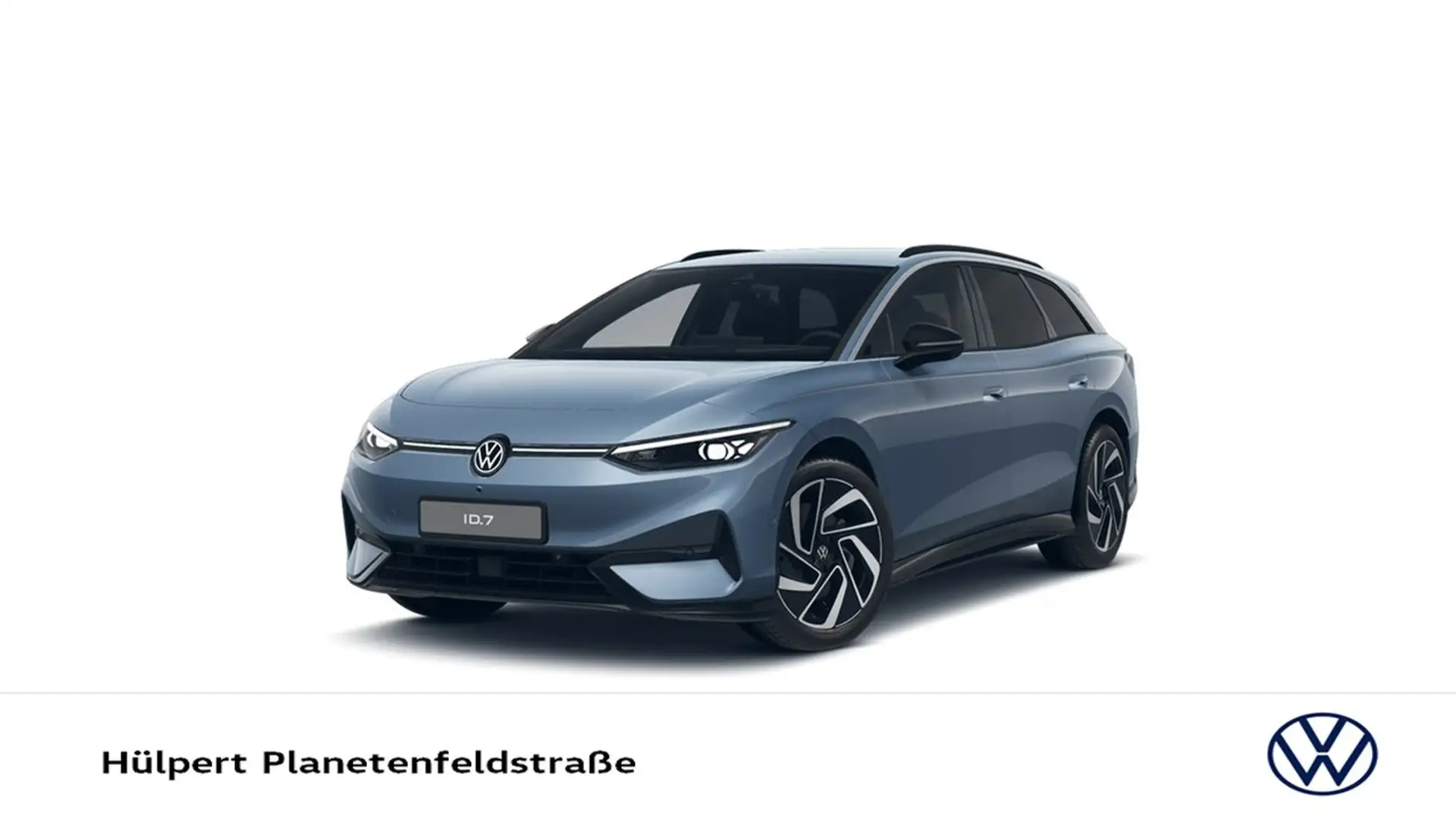 Volkswagen ID.7 Tourer PRO WÄRMEPUMPE AHK 360°CAM ACC LM20 Blau - 2