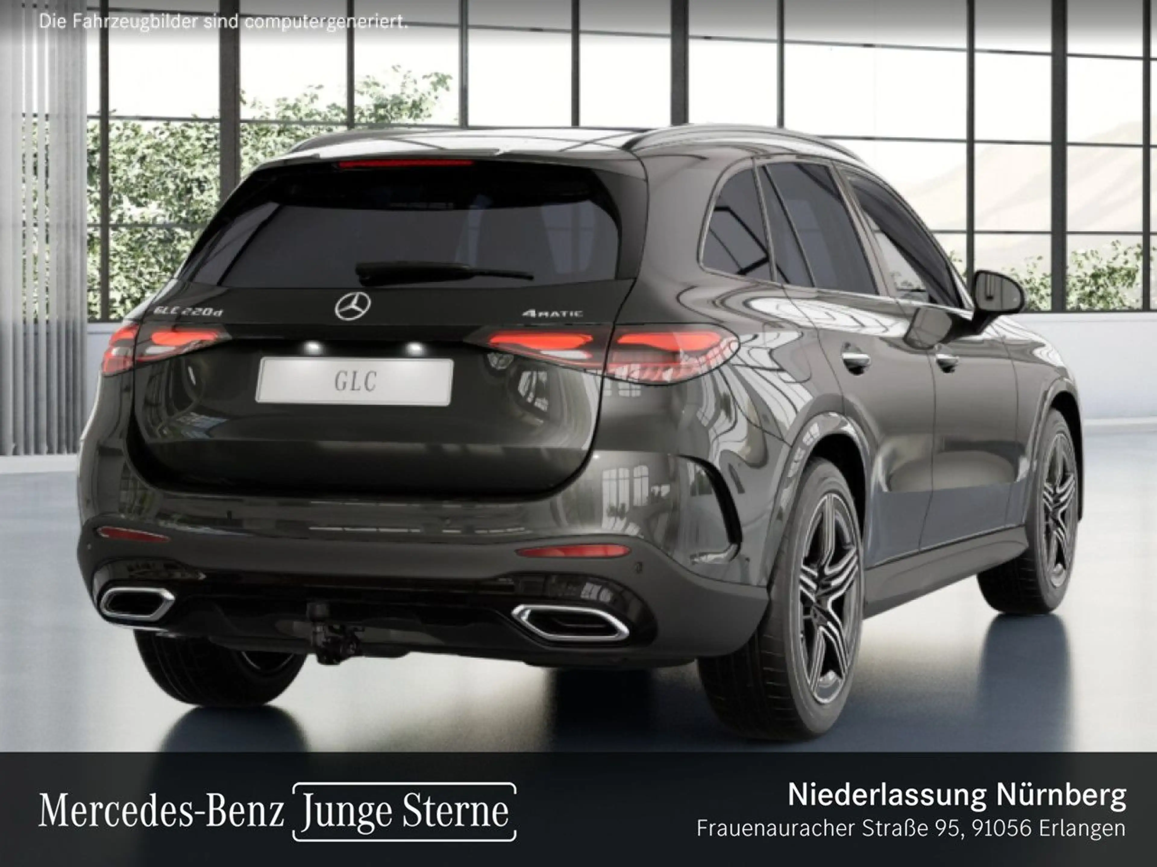 Mercedes-Benz GLC 220 d 4M AMG+NIGHT+PANO+360+AHK+STHZG+TOTW+9G — photo 4