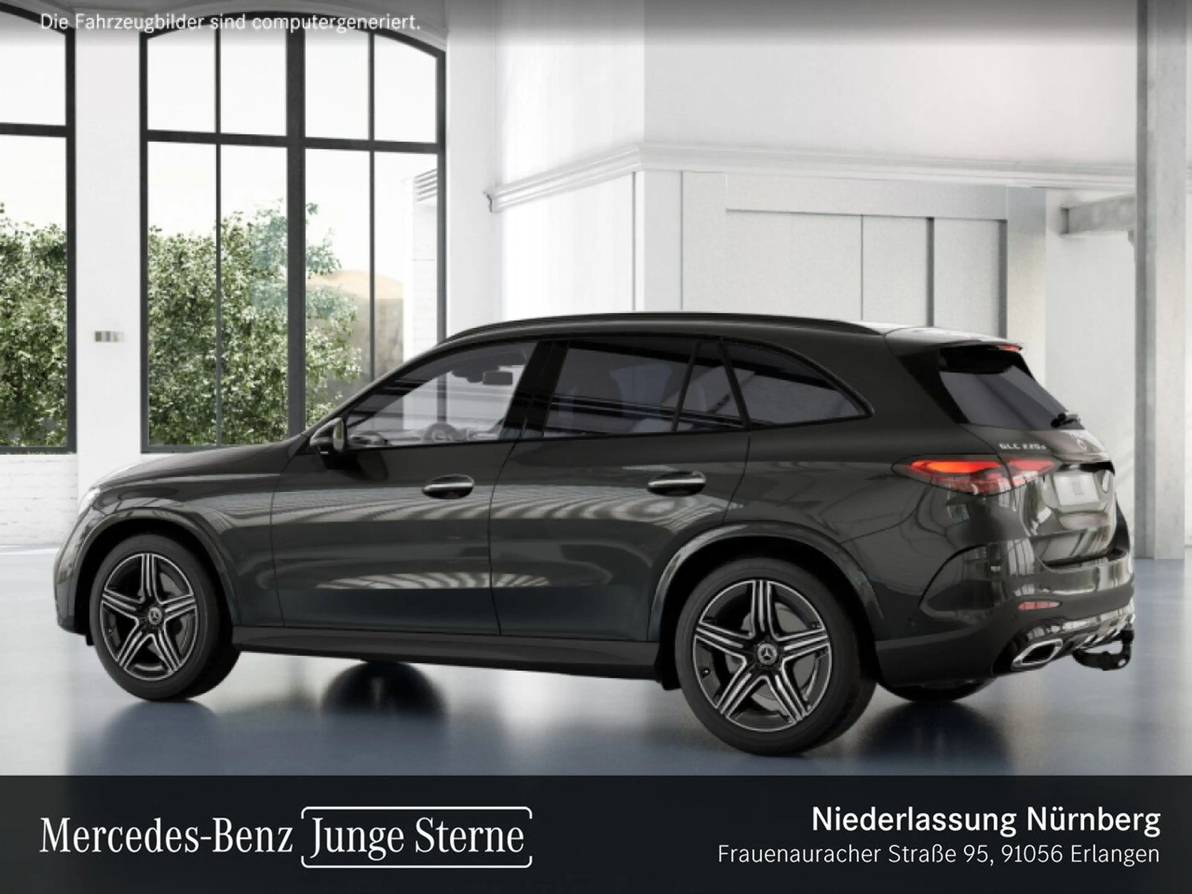 Mercedes-Benz GLC 220 d 4M AMG+NIGHT+PANO+360+AHK+STHZG+TOTW+9G — photo 14